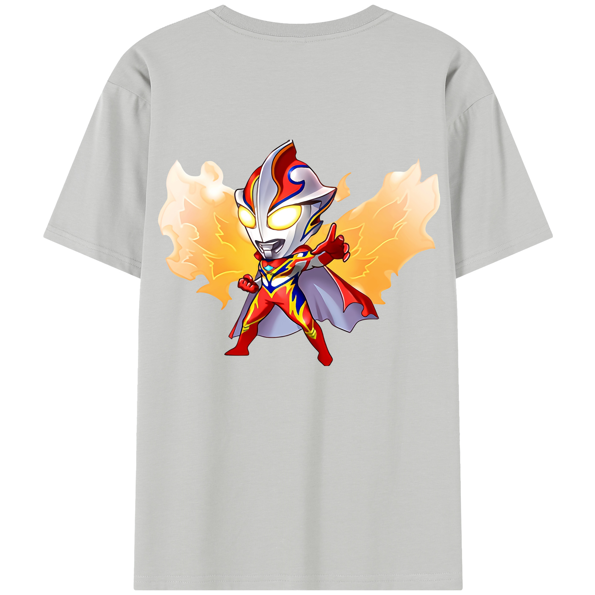 （画像用） ウルトラマン Ultraman 綿100％半袖Tシャツ（背面プリント）