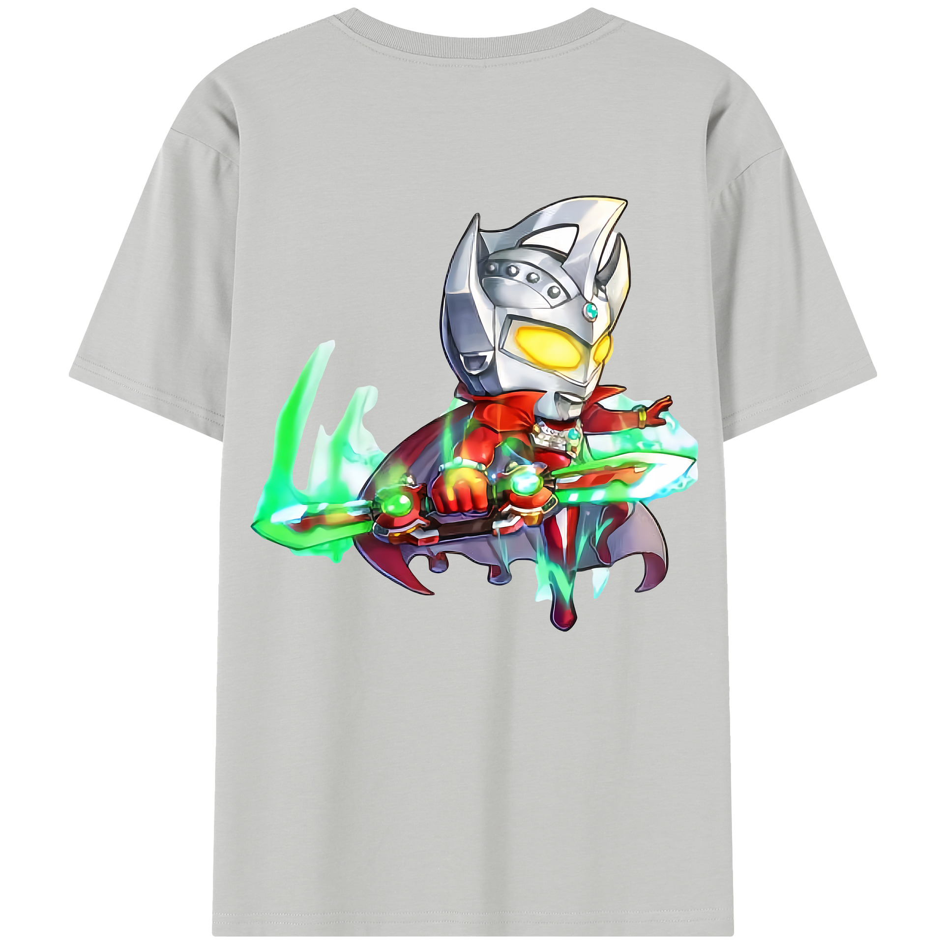 （画像用） ウルトラマン Ultraman 綿100％半袖Tシャツ（背面プリント）