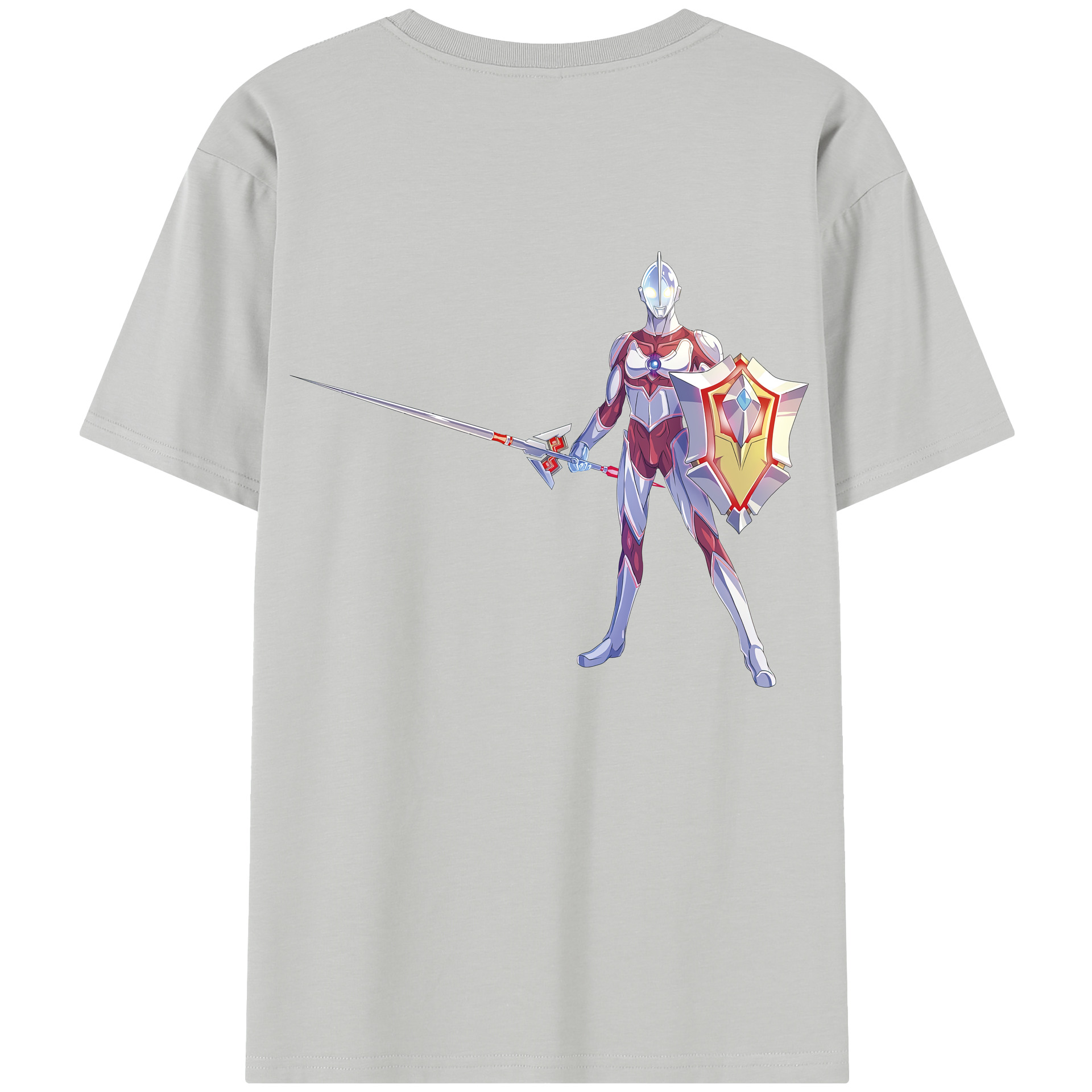 （画像用） ウルトラマン Ultraman 綿100％半袖Tシャツ（背面プリント）
