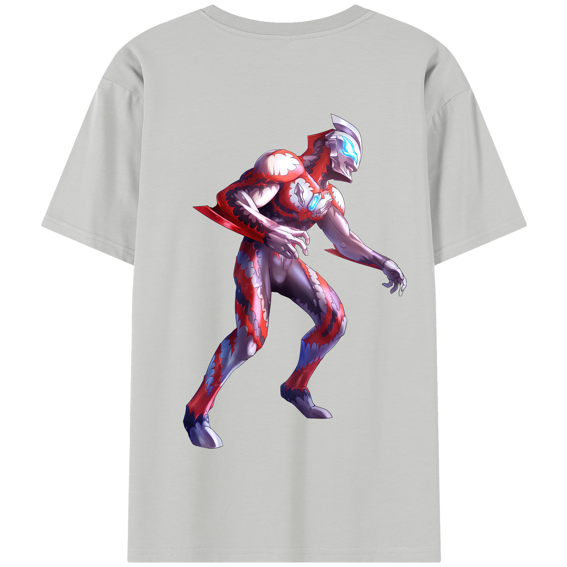 （画像用） ウルトラマン Ultraman 綿100％半袖Tシャツ（背面プリント）