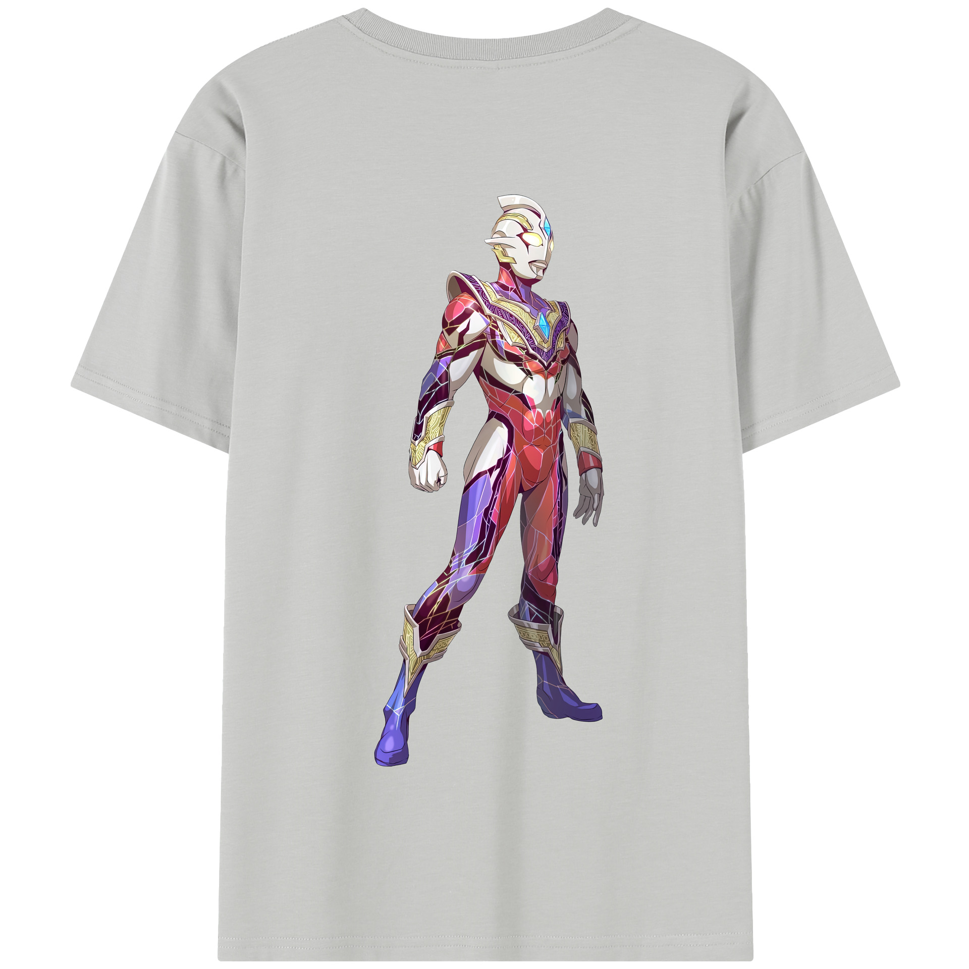 （画像用） ウルトラマン Ultraman 綿100％半袖Tシャツ（背面プリント）