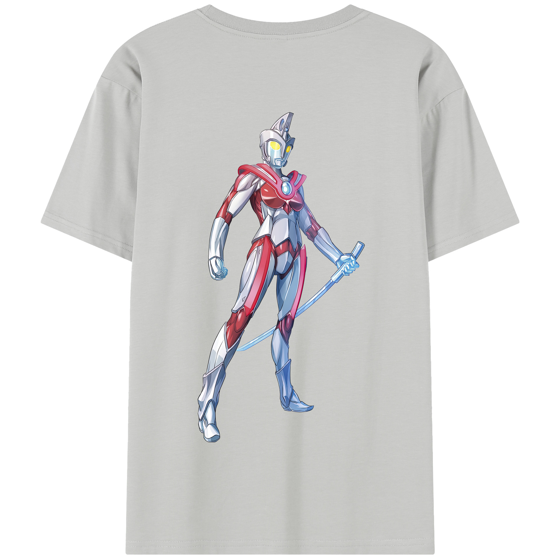（画像用） ウルトラマン Ultraman 綿100％半袖Tシャツ（背面プリント）