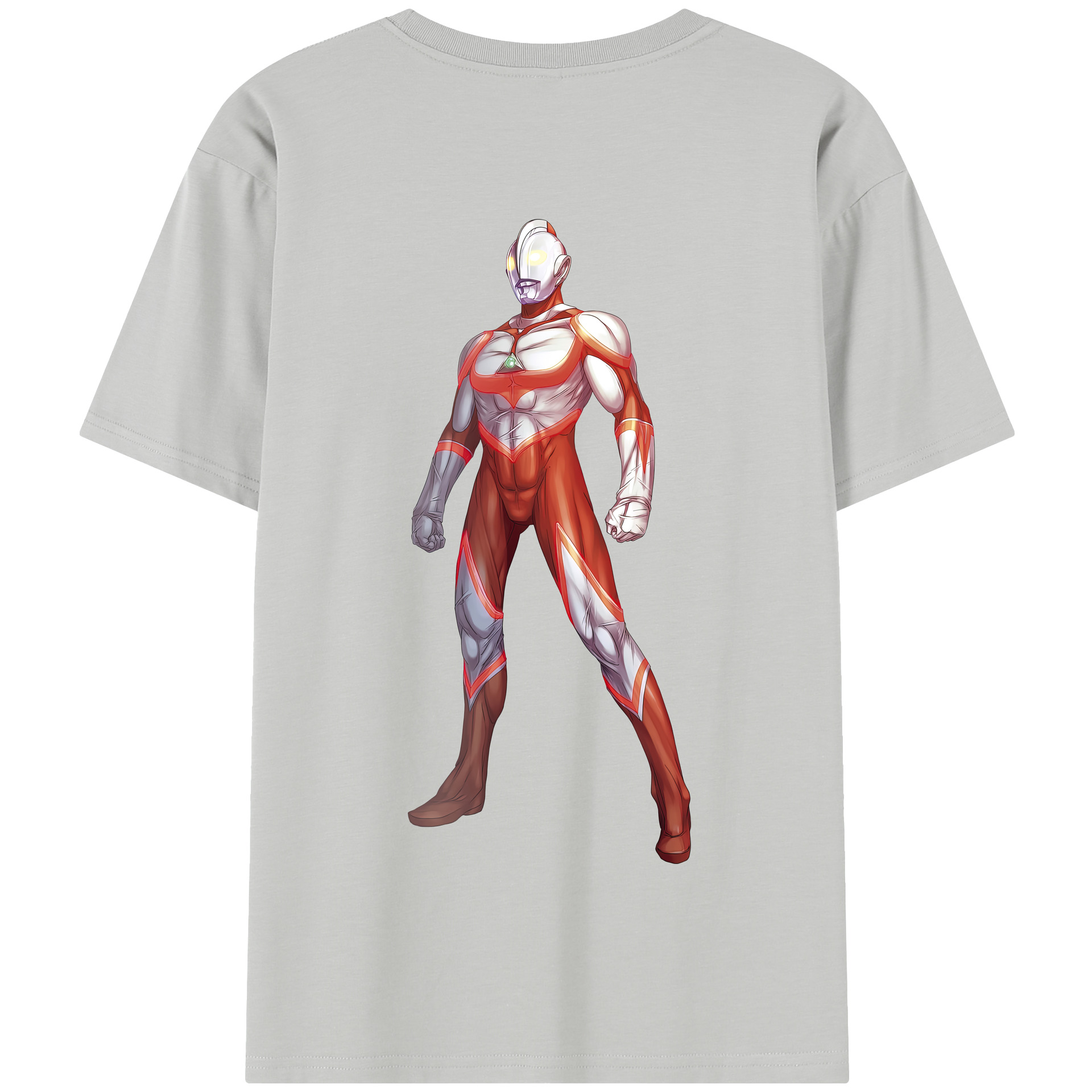 （画像用） ウルトラマン Ultraman 綿100％半袖Tシャツ（背面プリント）