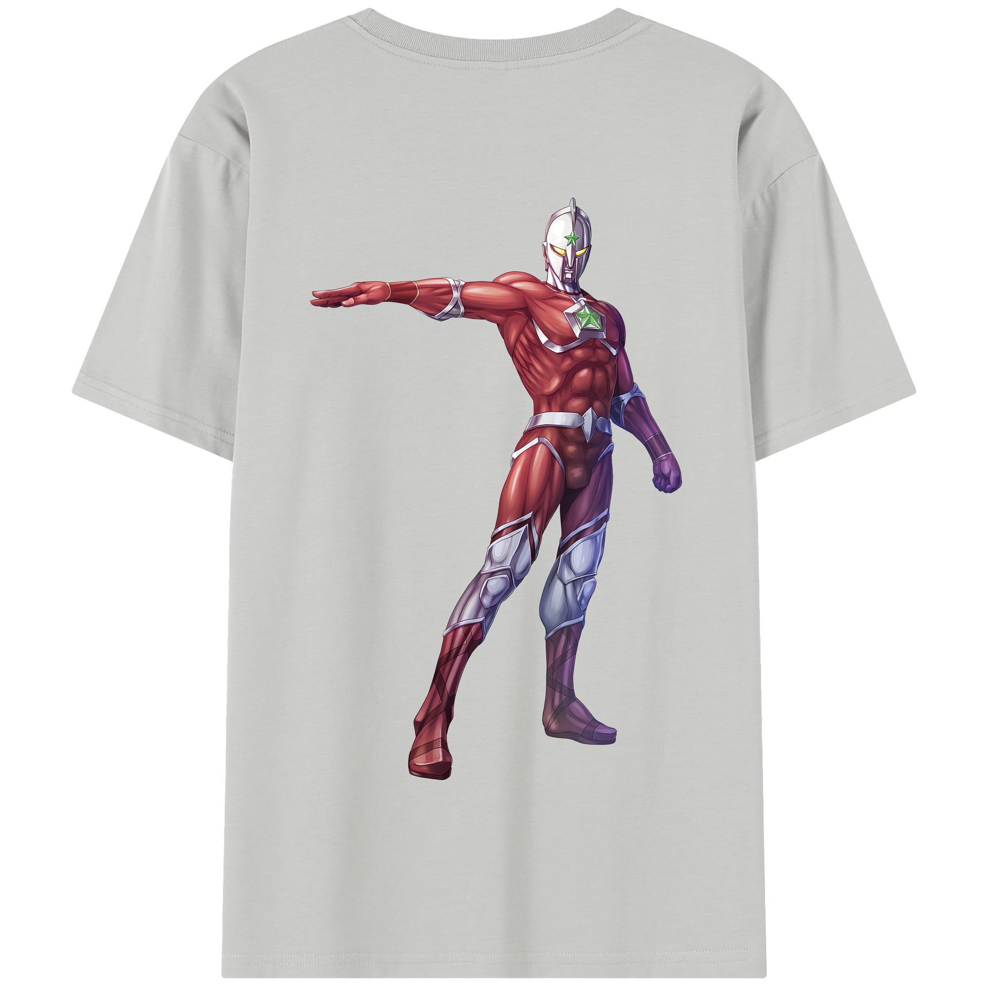 （画像用） ウルトラマン Ultraman 綿100％半袖Tシャツ（背面プリント）