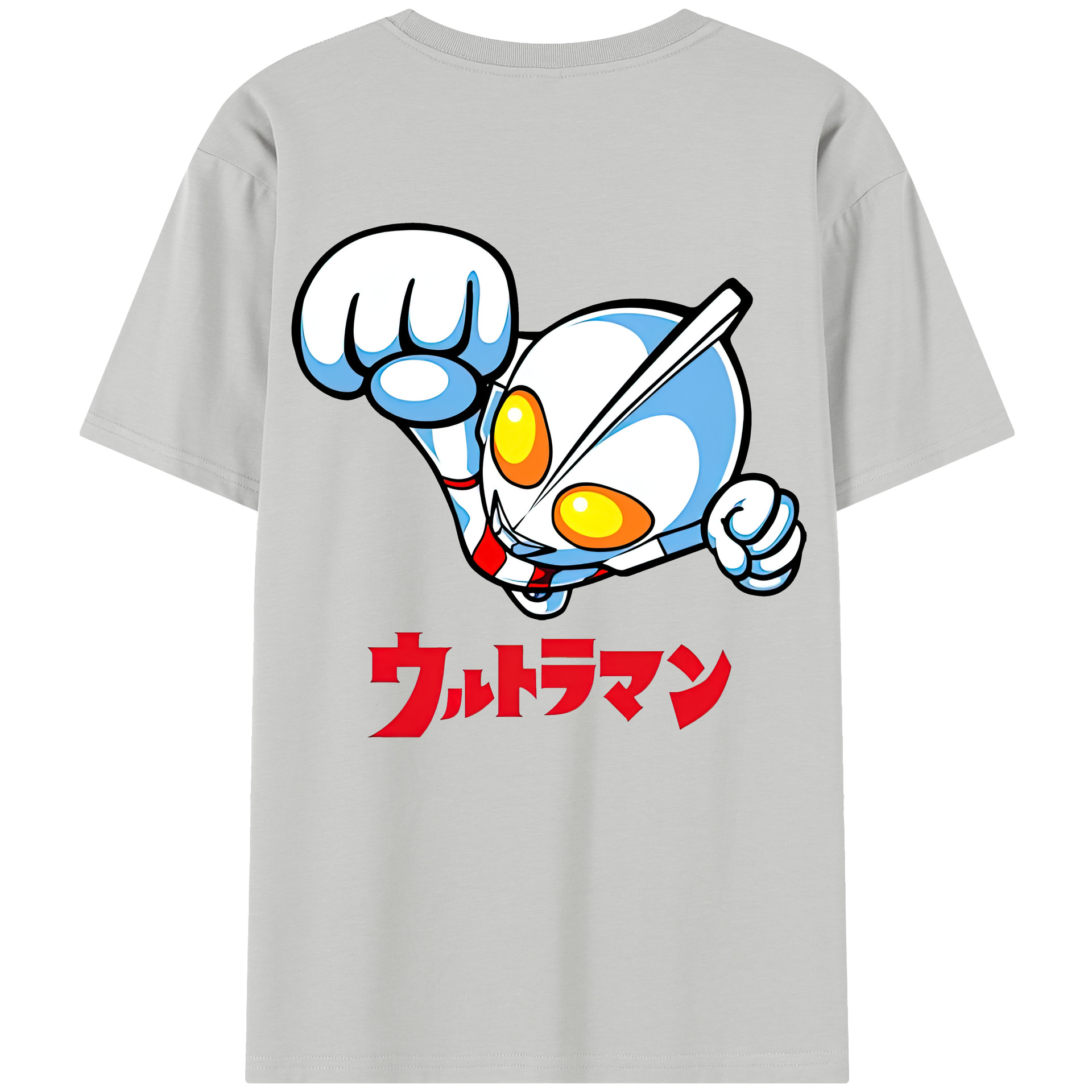 （画像用） ウルトラマン Ultraman 綿100％半袖Tシャツ（背面プリント）