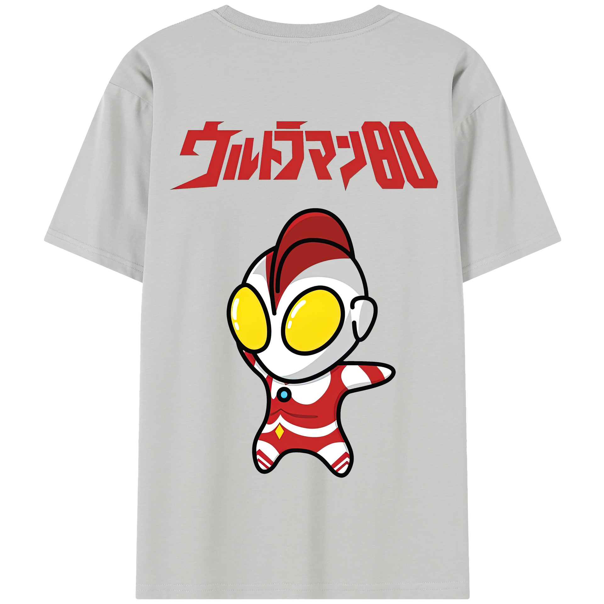 （画像用） ウルトラマン Ultraman 綿100％半袖Tシャツ（背面プリント）