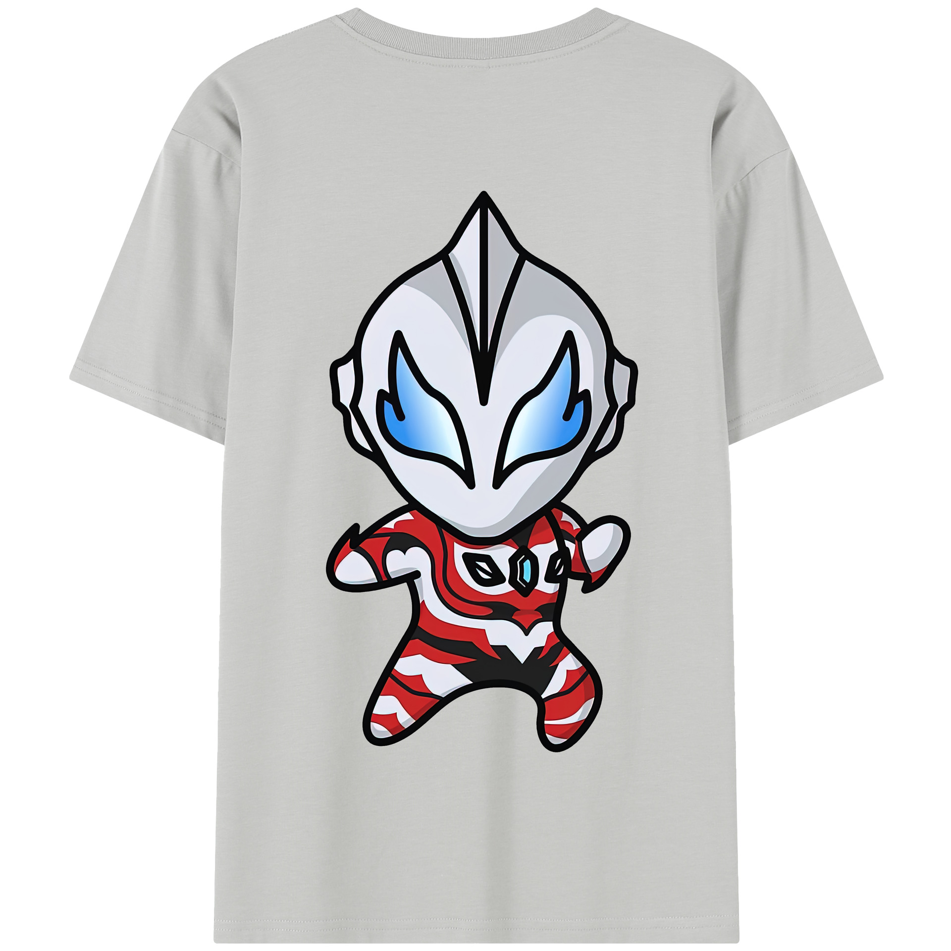 （画像用） ウルトラマン Ultraman 綿100％半袖Tシャツ（背面プリント）