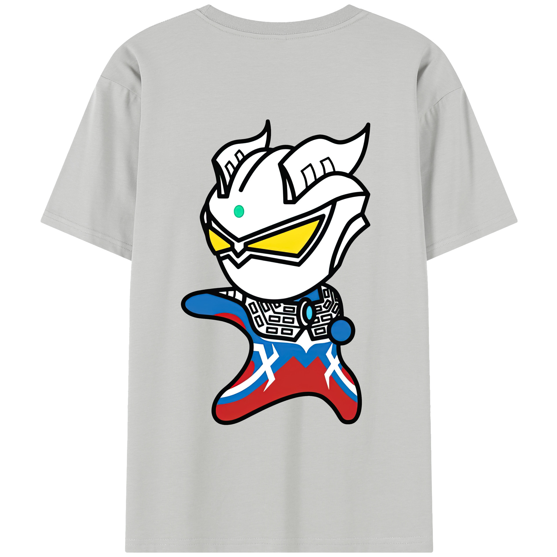 （画像用） ウルトラマン Ultraman 綿100％半袖Tシャツ（背面プリント）