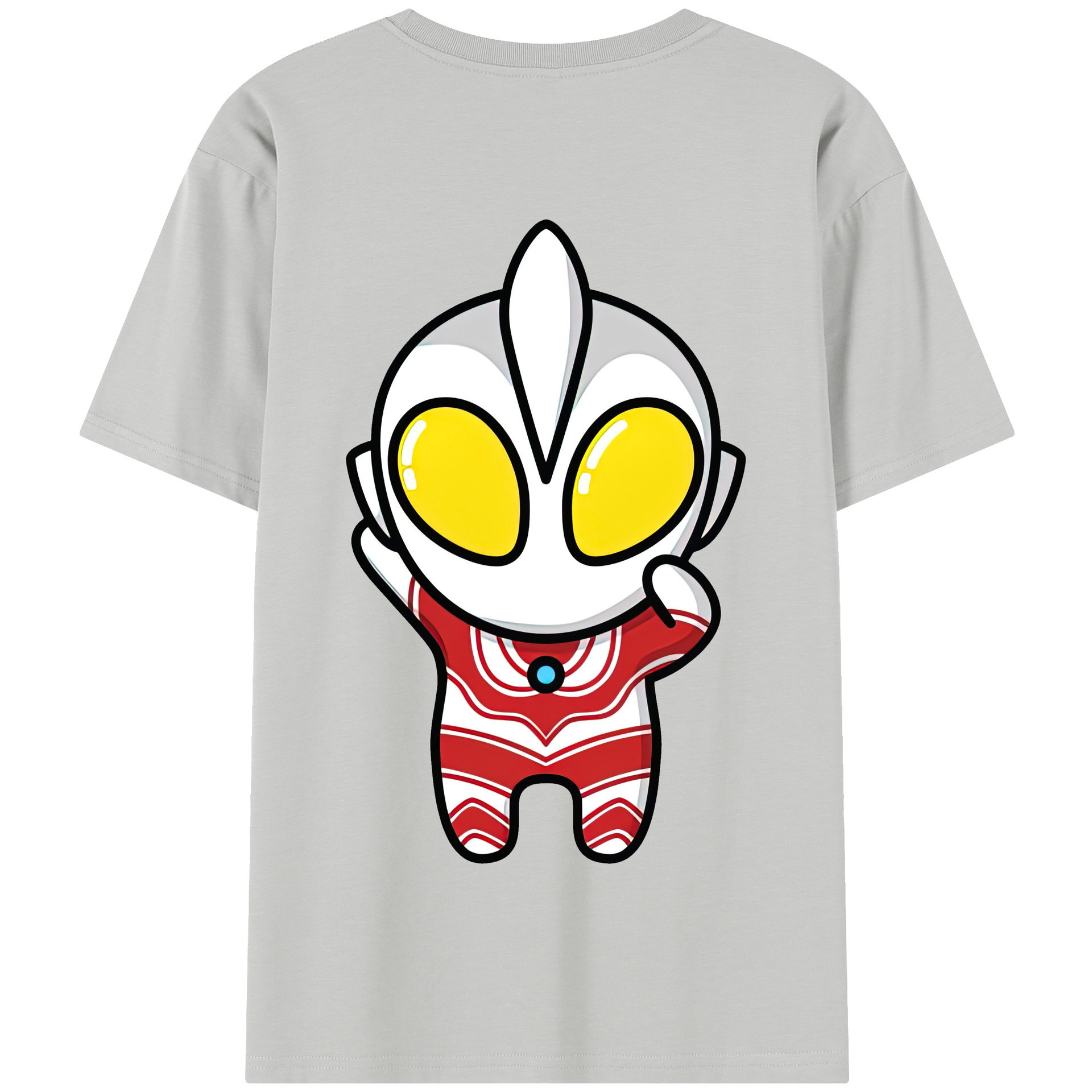 （画像用） ウルトラマン Ultraman 綿100％半袖Tシャツ（背面プリント）