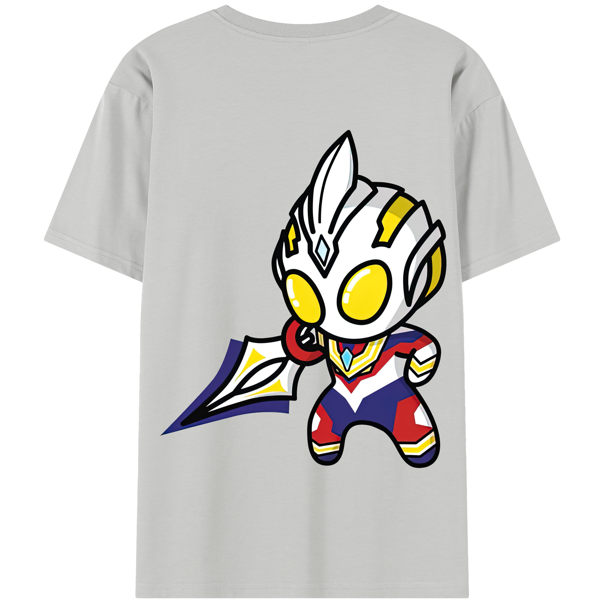 （画像用） ウルトラマン Ultraman 綿100％半袖Tシャツ（背面プリント）