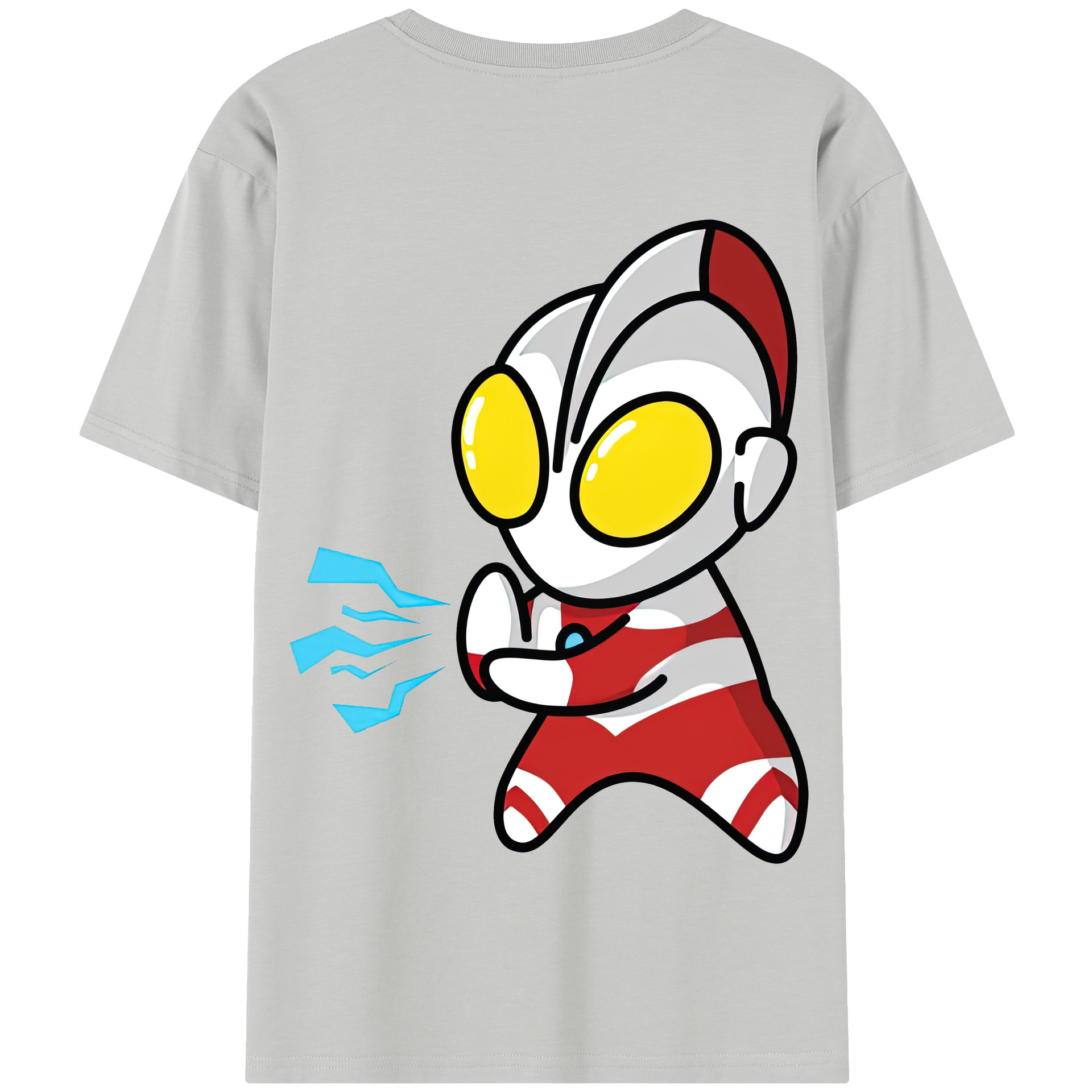 （画像用） ウルトラマン Ultraman 綿100％半袖Tシャツ（背面プリント）