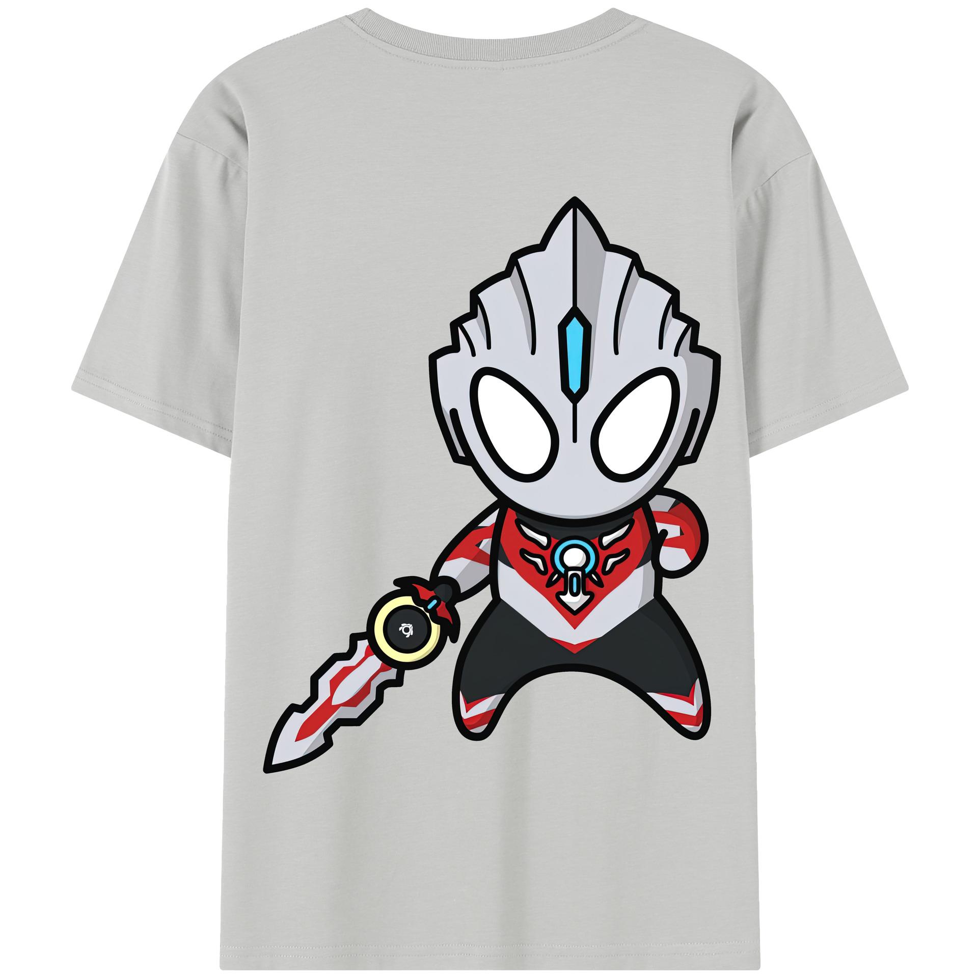 （画像用） ウルトラマン Ultraman 綿100％半袖Tシャツ（背面プリント）