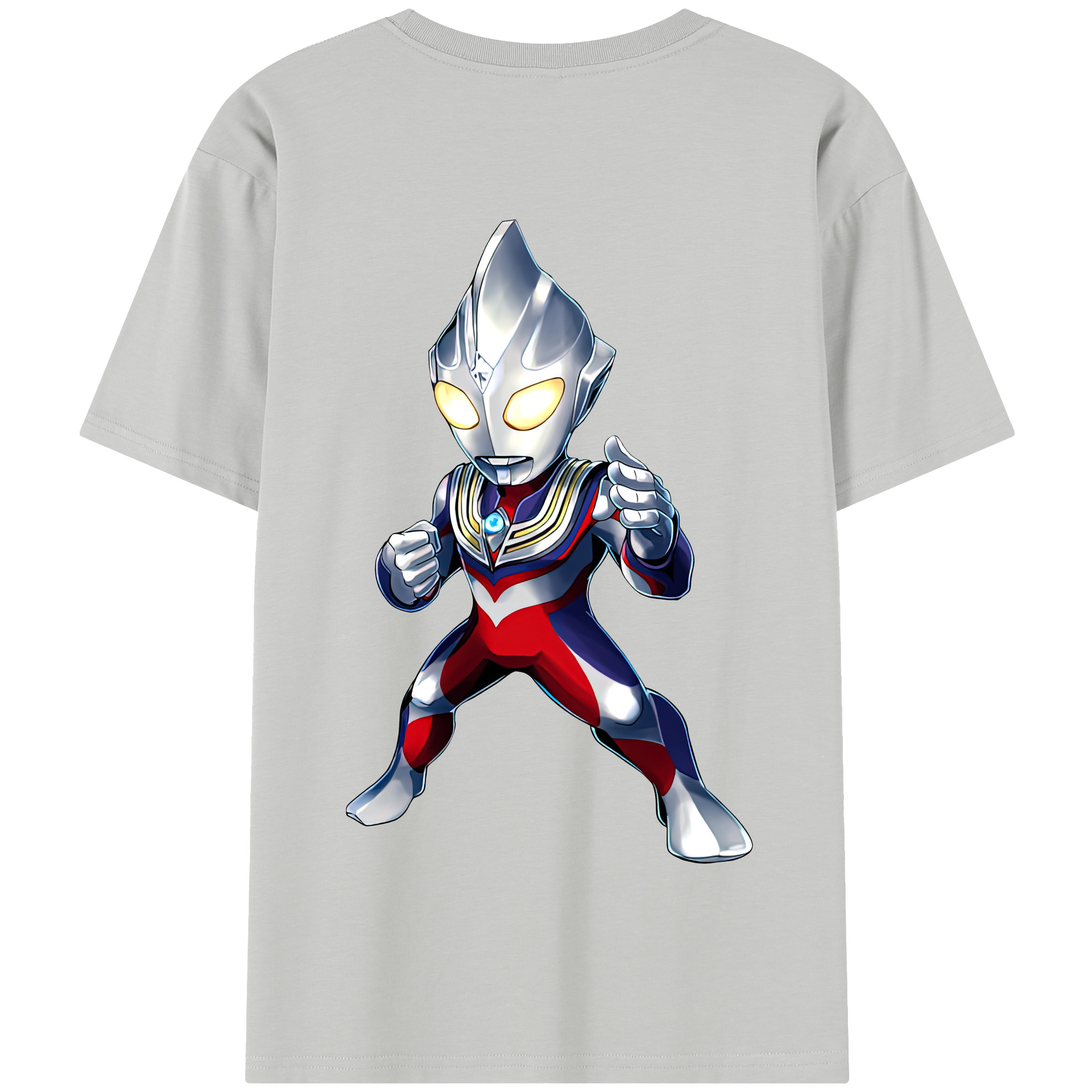 （画像用） ウルトラマン Ultraman 綿100％半袖Tシャツ（背面プリント）