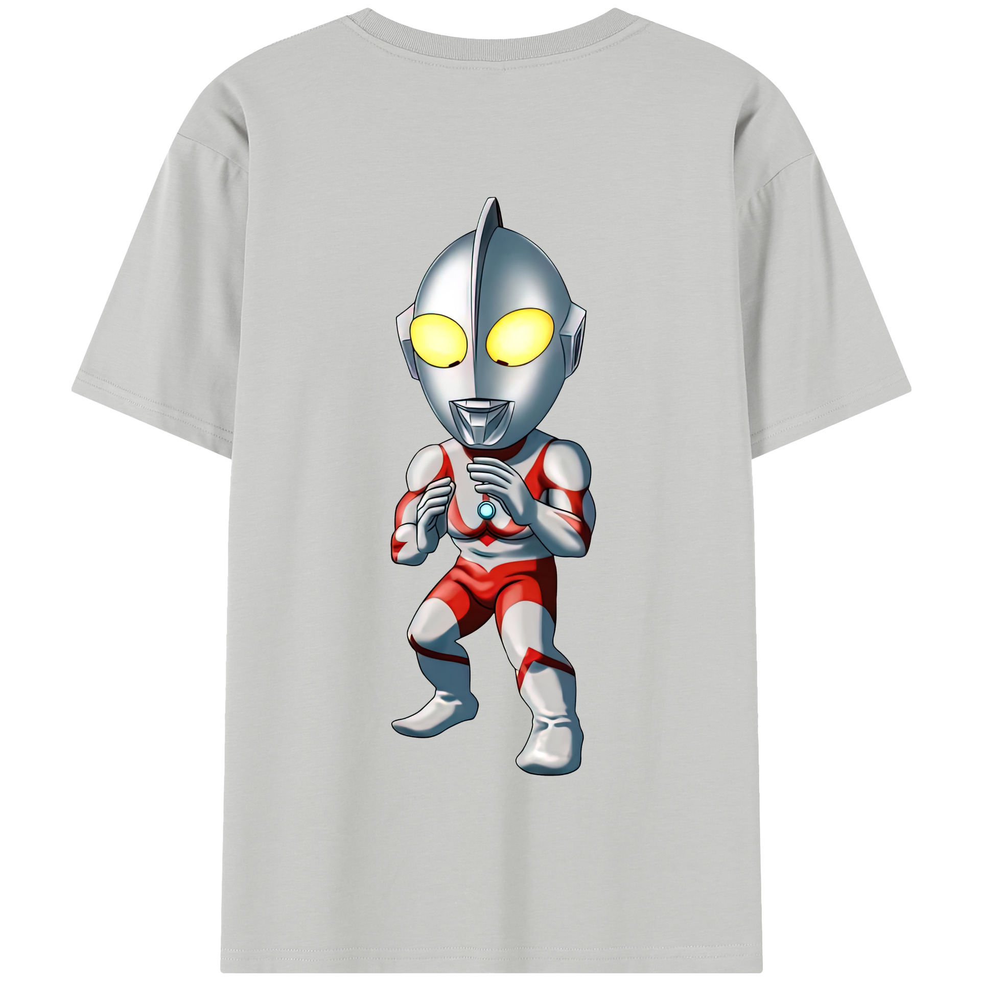 （画像用） ウルトラマン Ultraman 綿100％半袖Tシャツ（背面プリント）