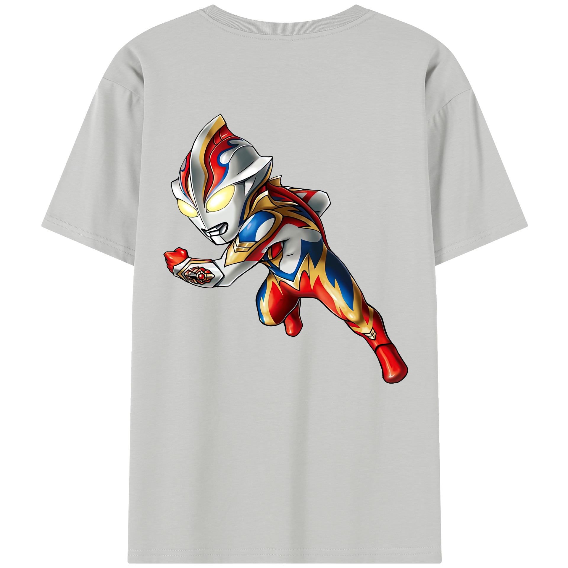 （画像用） ウルトラマン Ultraman 綿100％半袖Tシャツ（背面プリント）