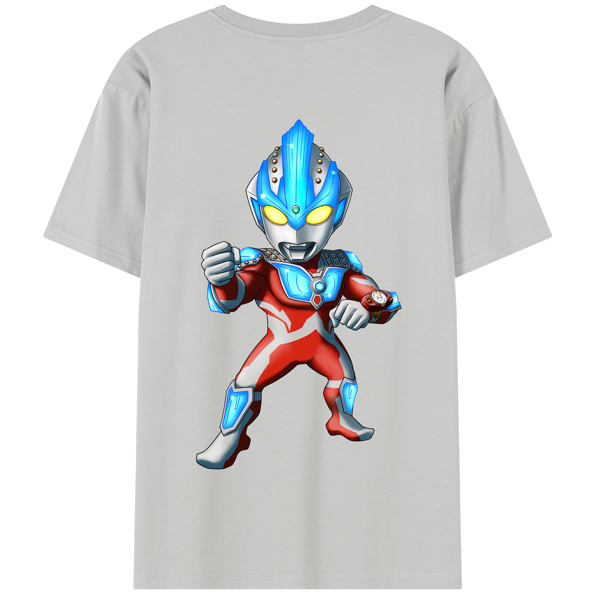 （画像用） ウルトラマン Ultraman 綿100％半袖Tシャツ（背面プリント）