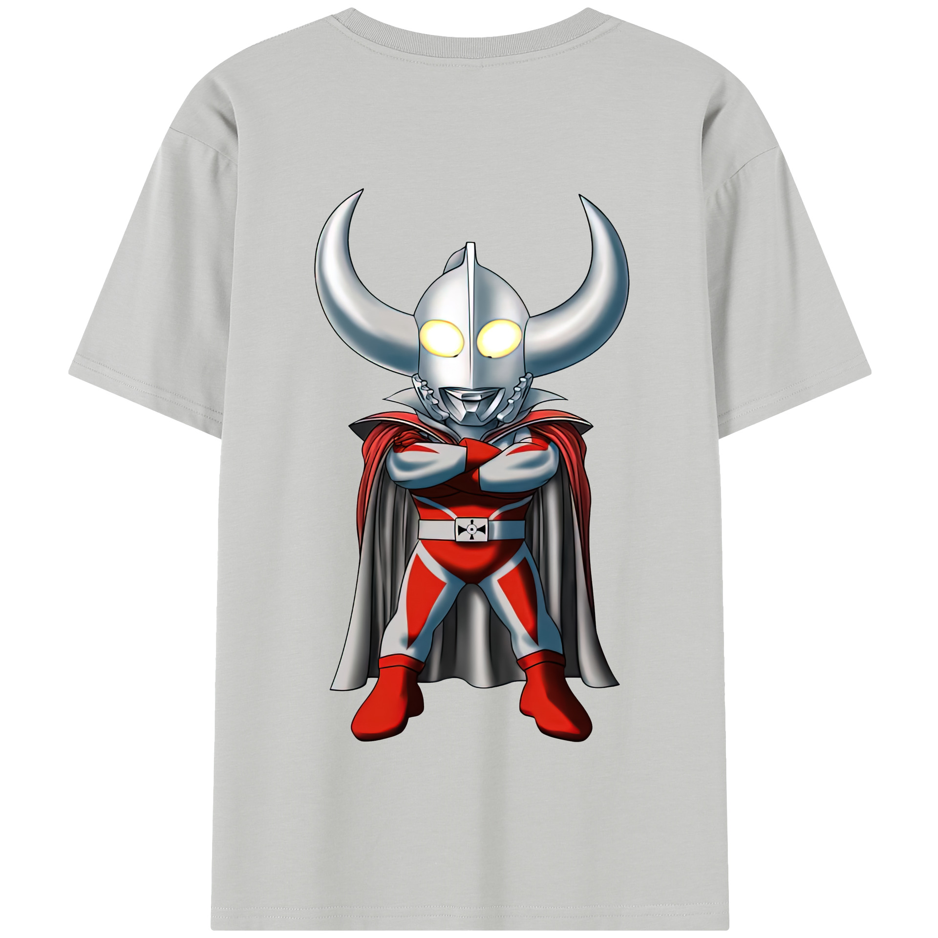 （画像用） ウルトラマン Ultraman 綿100％半袖Tシャツ（背面プリント）