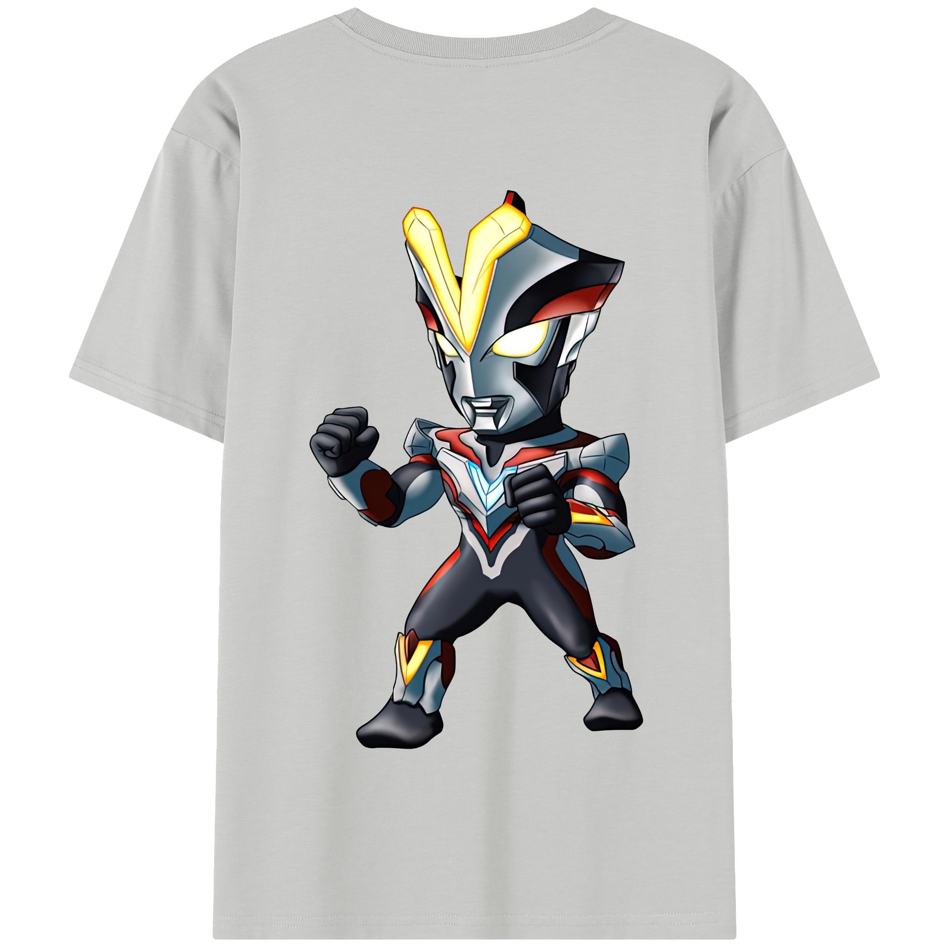 （画像用） ウルトラマン Ultraman 綿100％半袖Tシャツ（背面プリント）