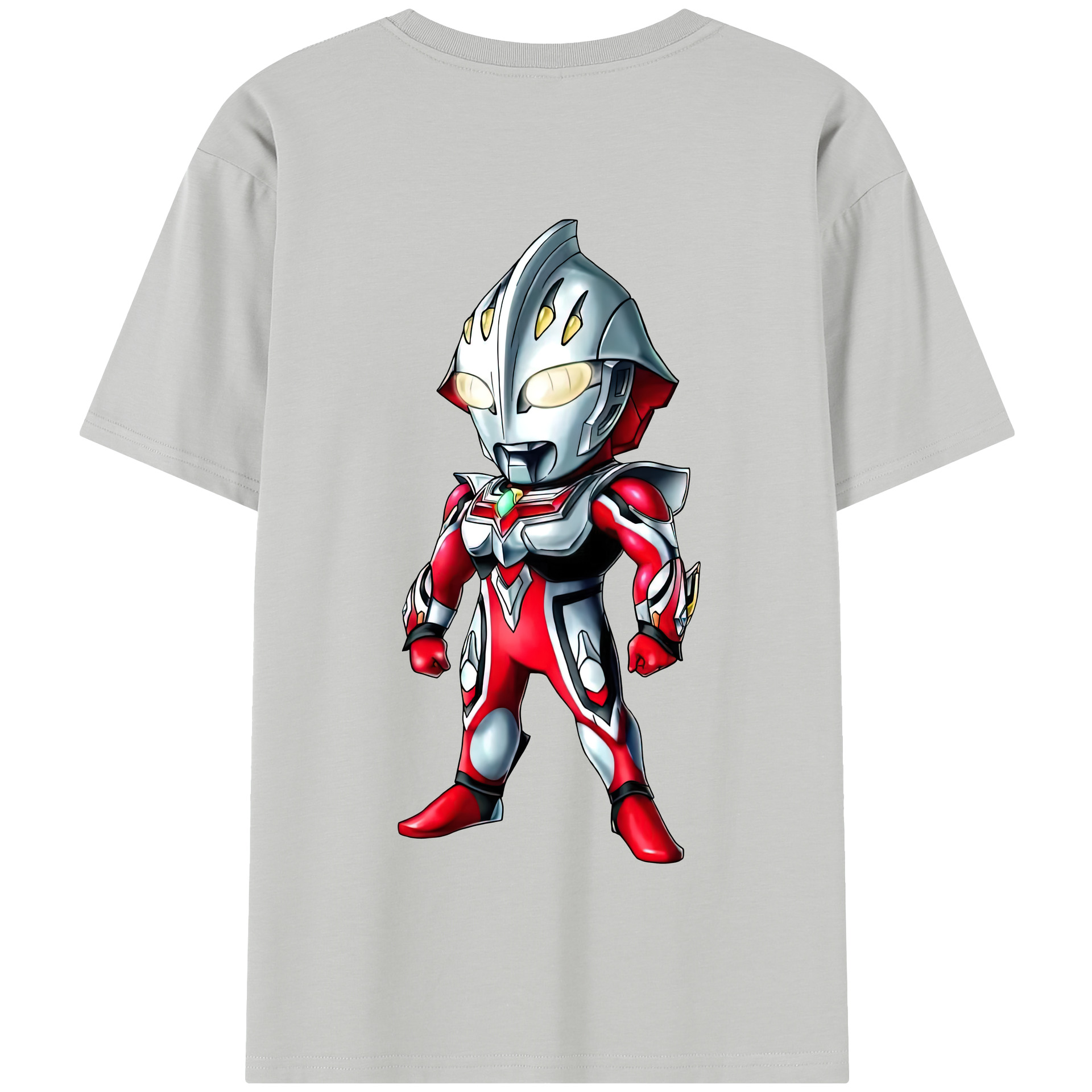 （画像用） ウルトラマン Ultraman 綿100％半袖Tシャツ（背面プリント）