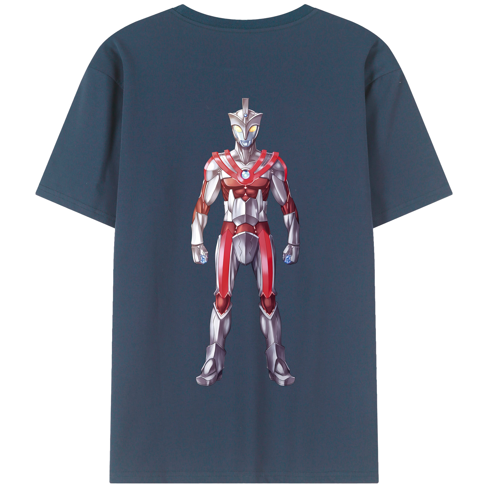 （画像用） ウルトラマン Ultraman 綿100％半袖Tシャツ（背面プリント）