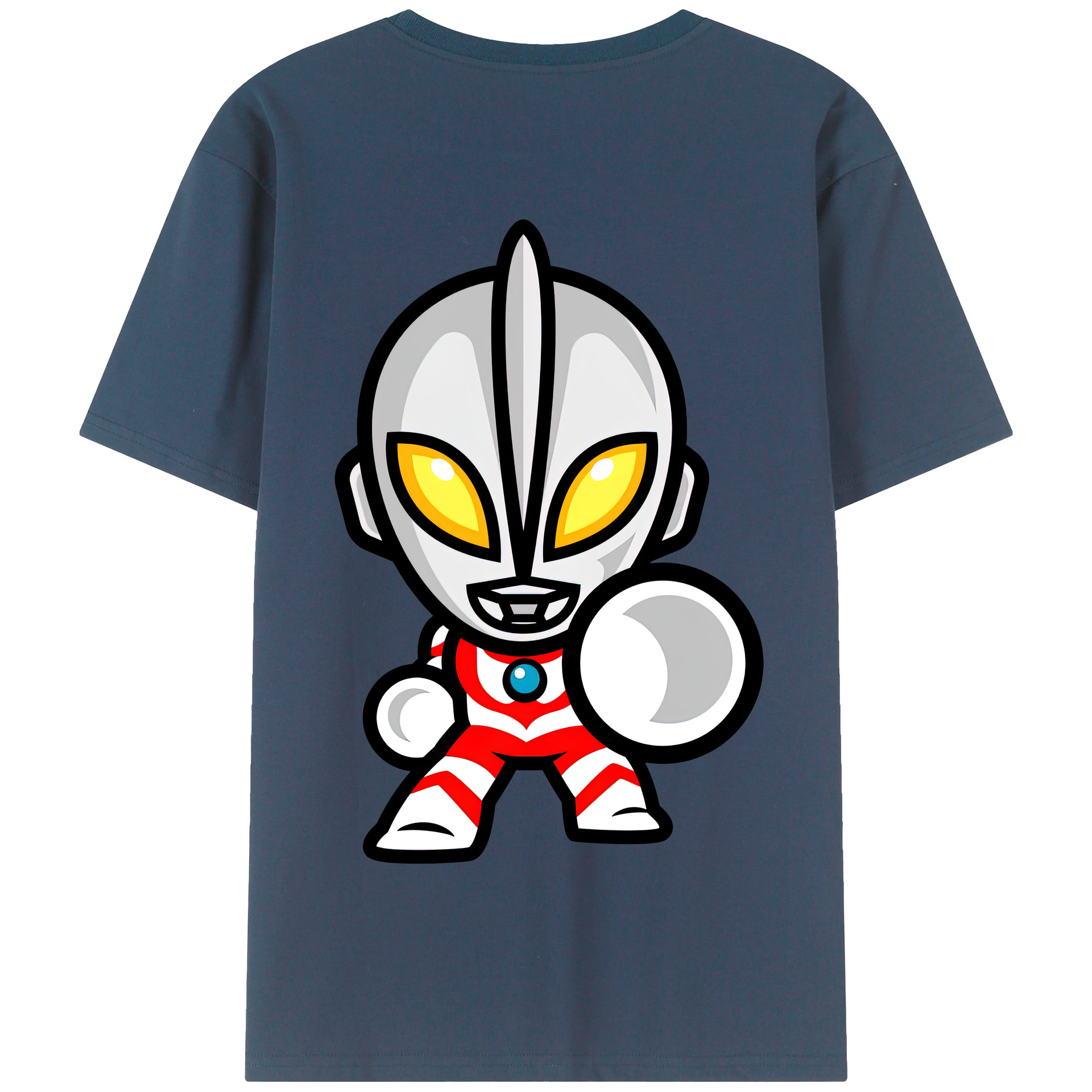 （画像用） ウルトラマン Ultraman 綿100％半袖Tシャツ（背面プリント）