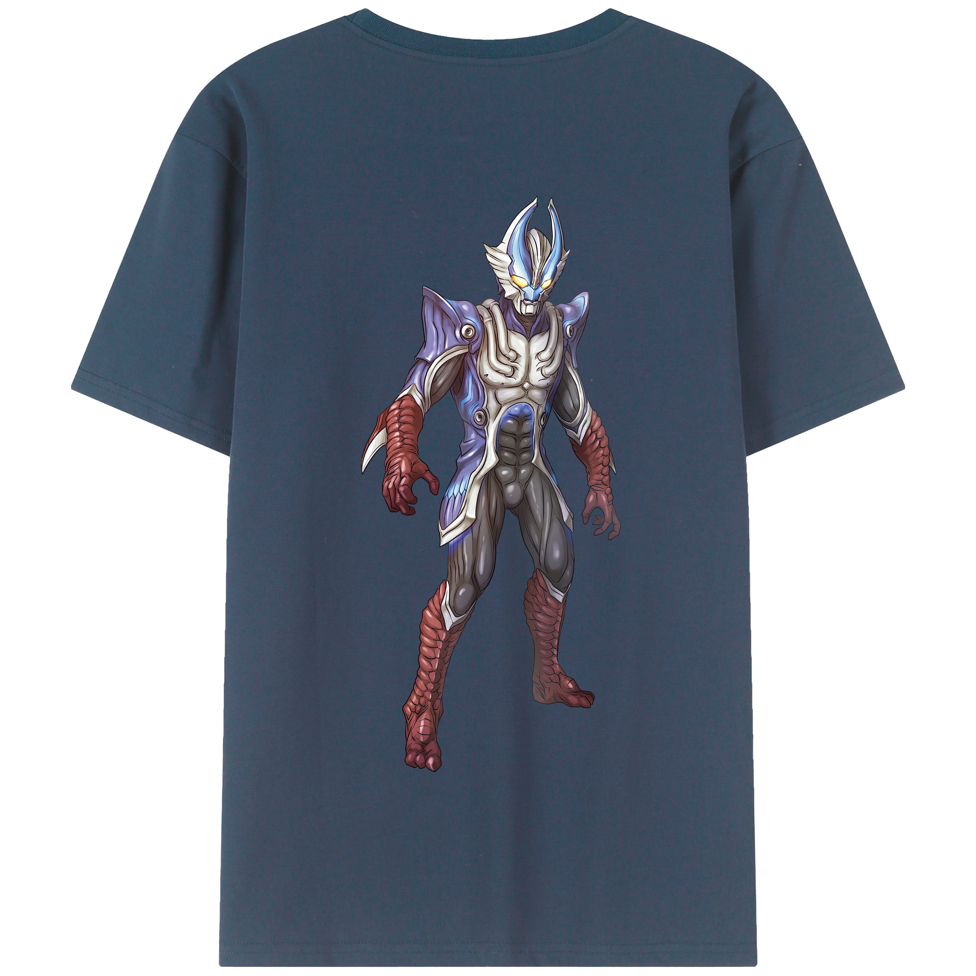 （画像用） ウルトラマン Ultraman 綿100％半袖Tシャツ（背面プリント）