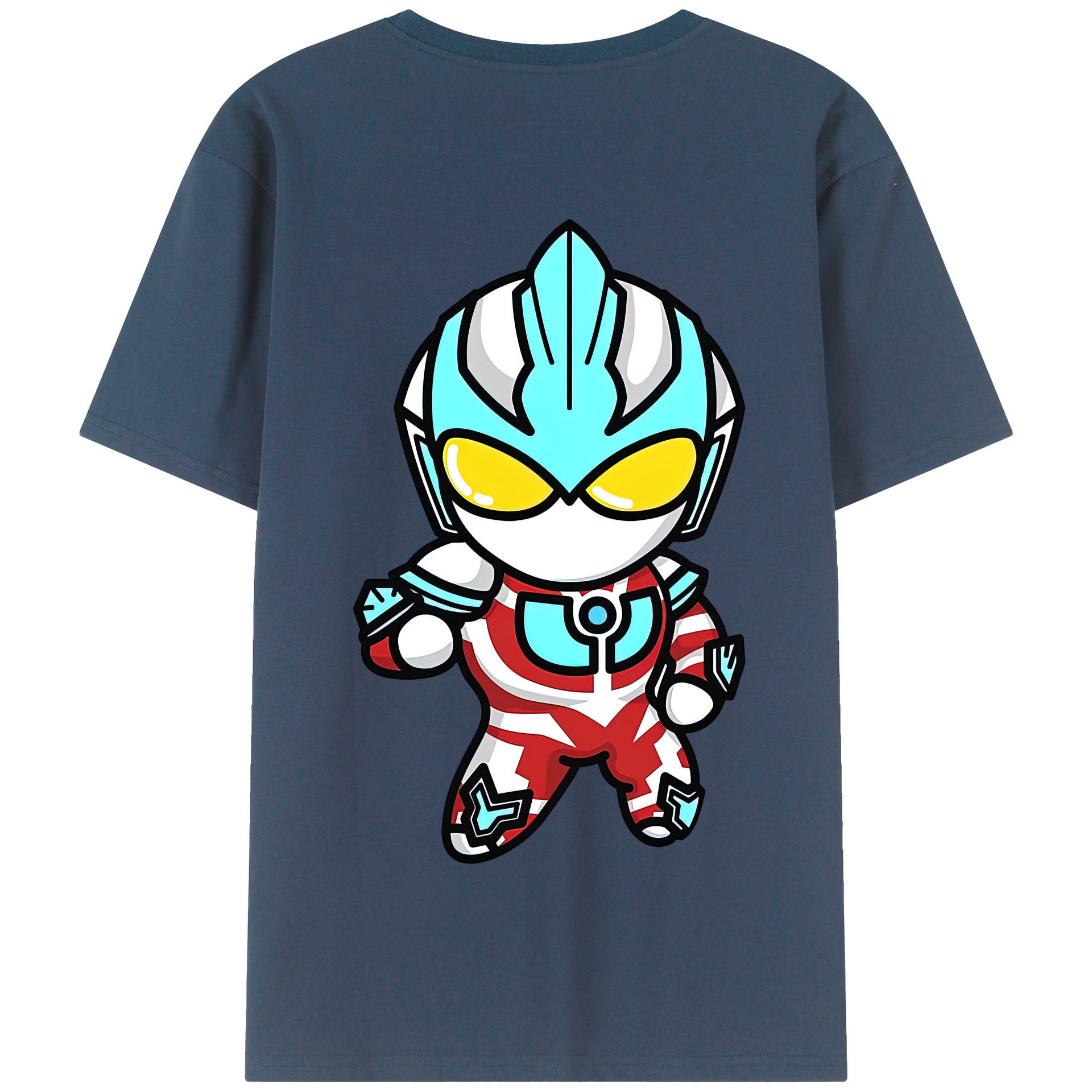 （画像用） ウルトラマン Ultraman 綿100％半袖Tシャツ（背面プリント）