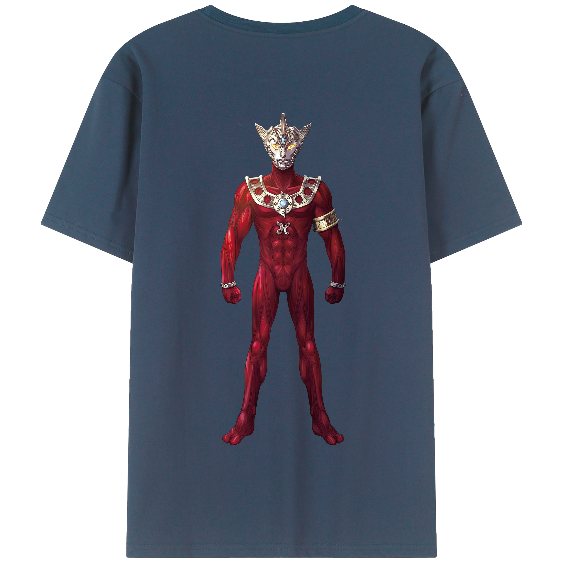 （画像用） ウルトラマン Ultraman 綿100％半袖Tシャツ（背面プリント）