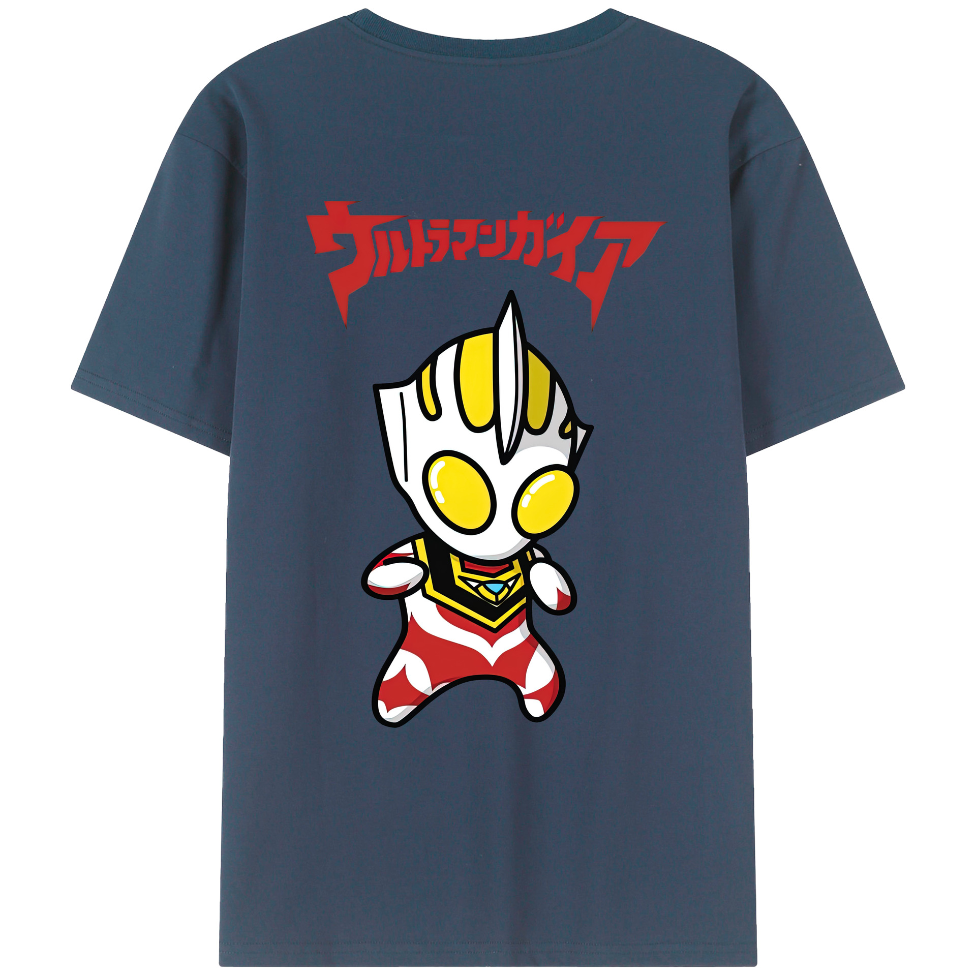 （画像用） ウルトラマン Ultraman 綿100％半袖Tシャツ（背面プリント）