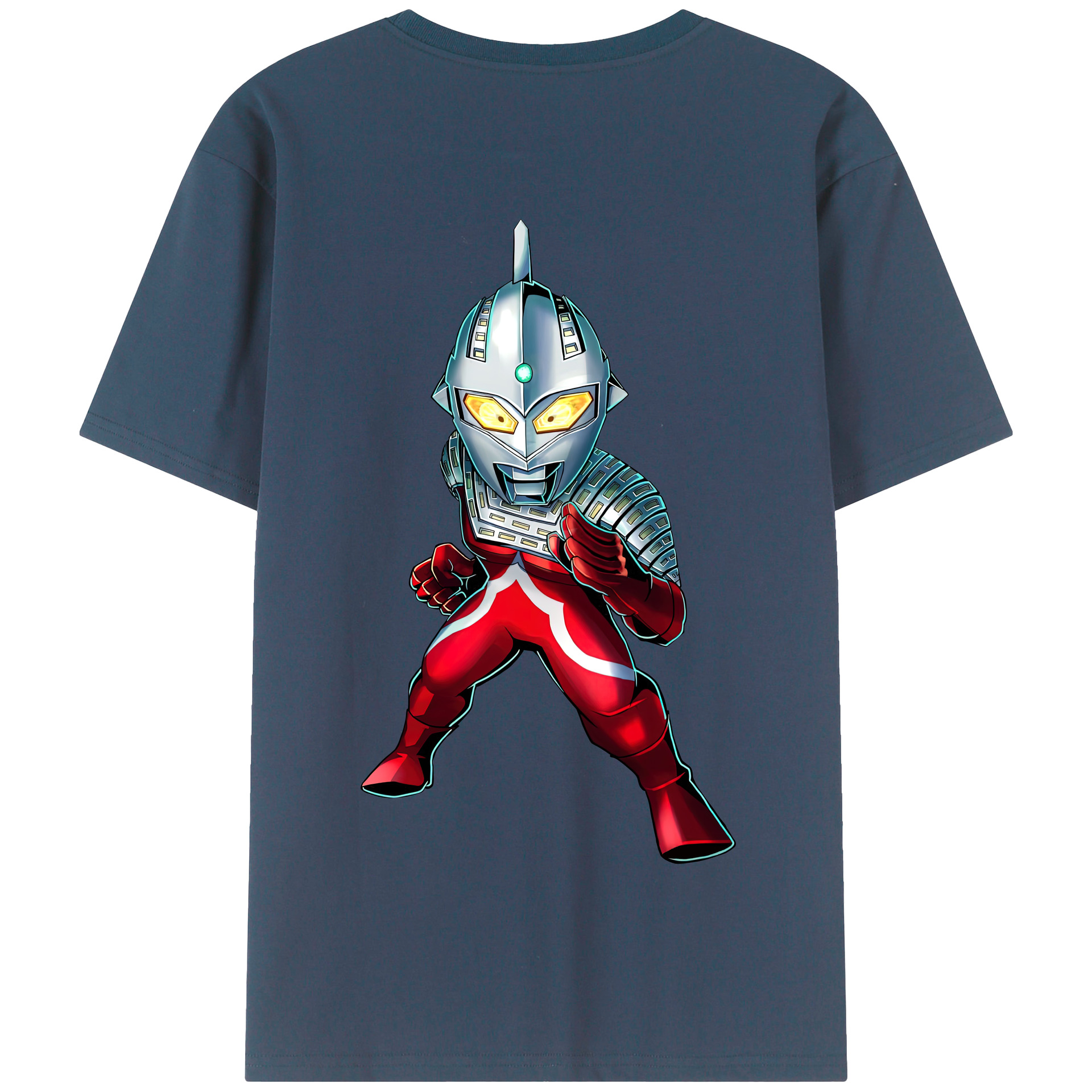 （画像用） ウルトラマン Ultraman 綿100％半袖Tシャツ（背面プリント）