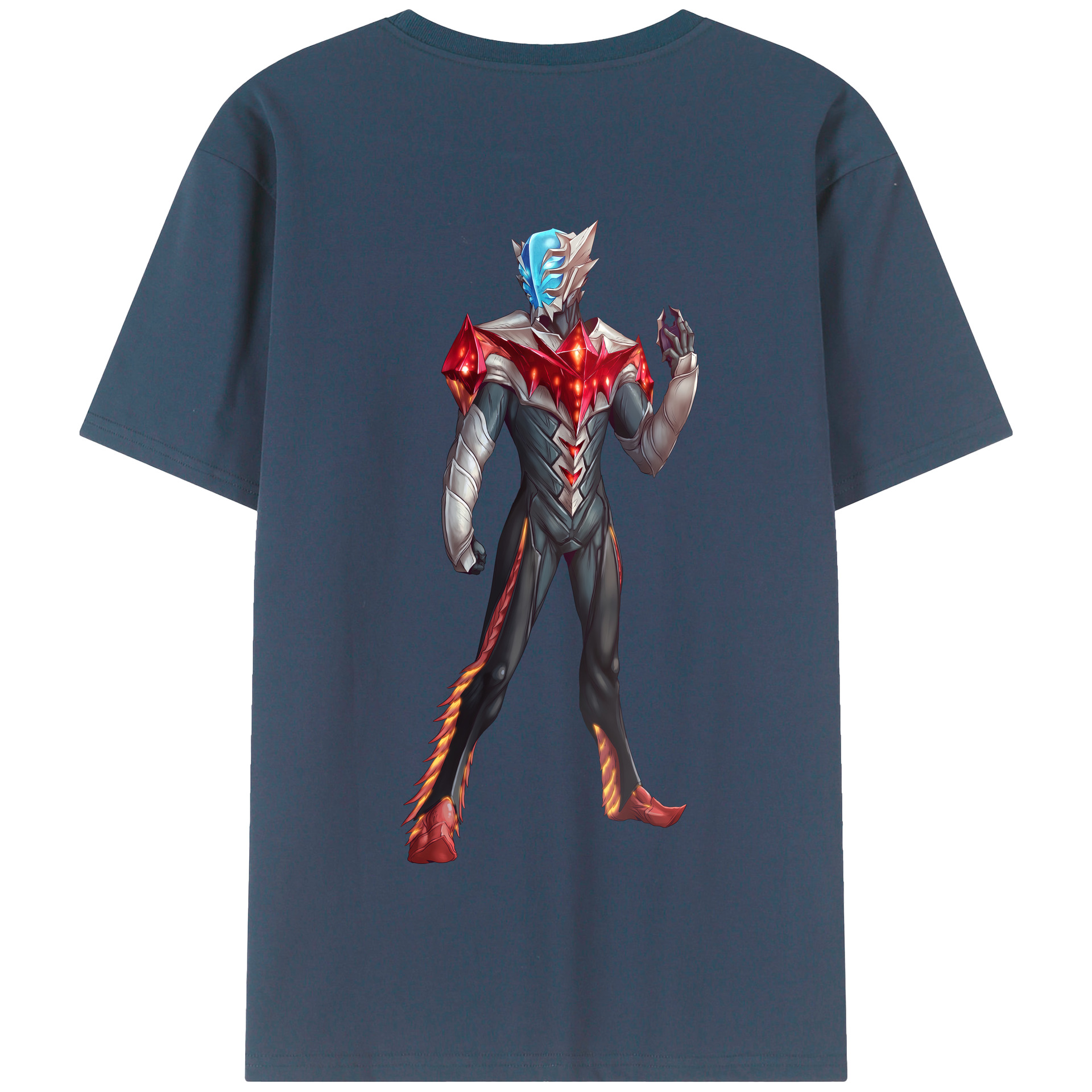 （画像用） ウルトラマン Ultraman 綿100％半袖Tシャツ（背面プリント）