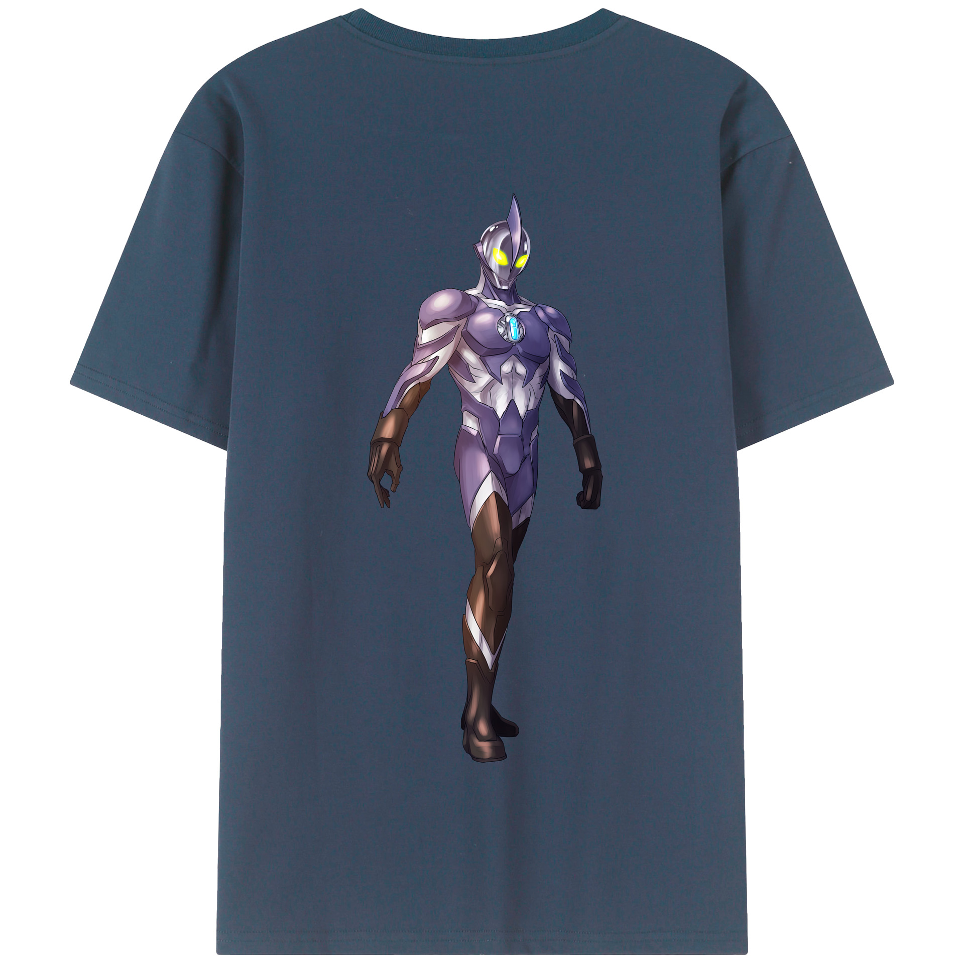 （画像用） ウルトラマン Ultraman 綿100％半袖Tシャツ（背面プリント）