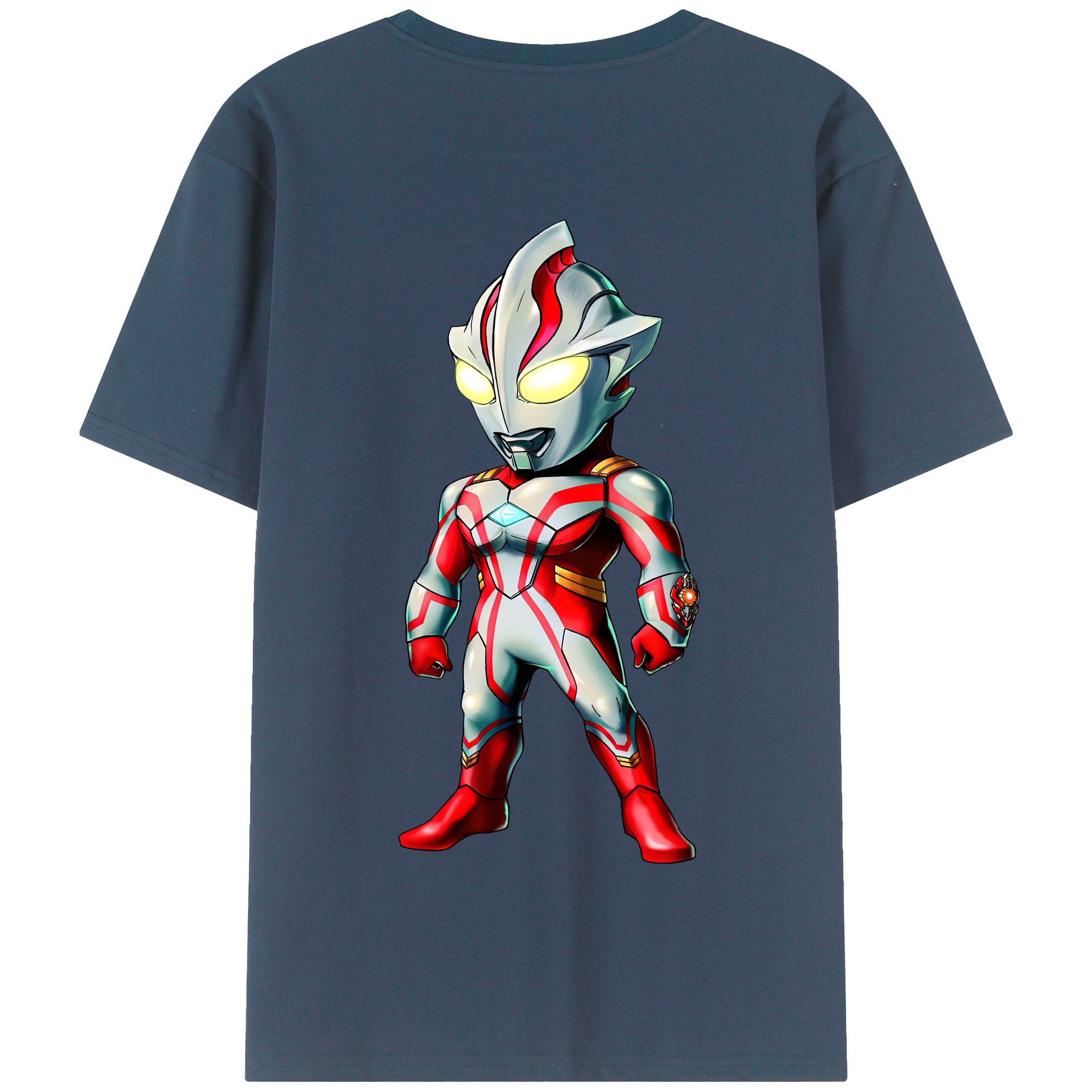 （画像用） ウルトラマン Ultraman 綿100％半袖Tシャツ（背面プリント）