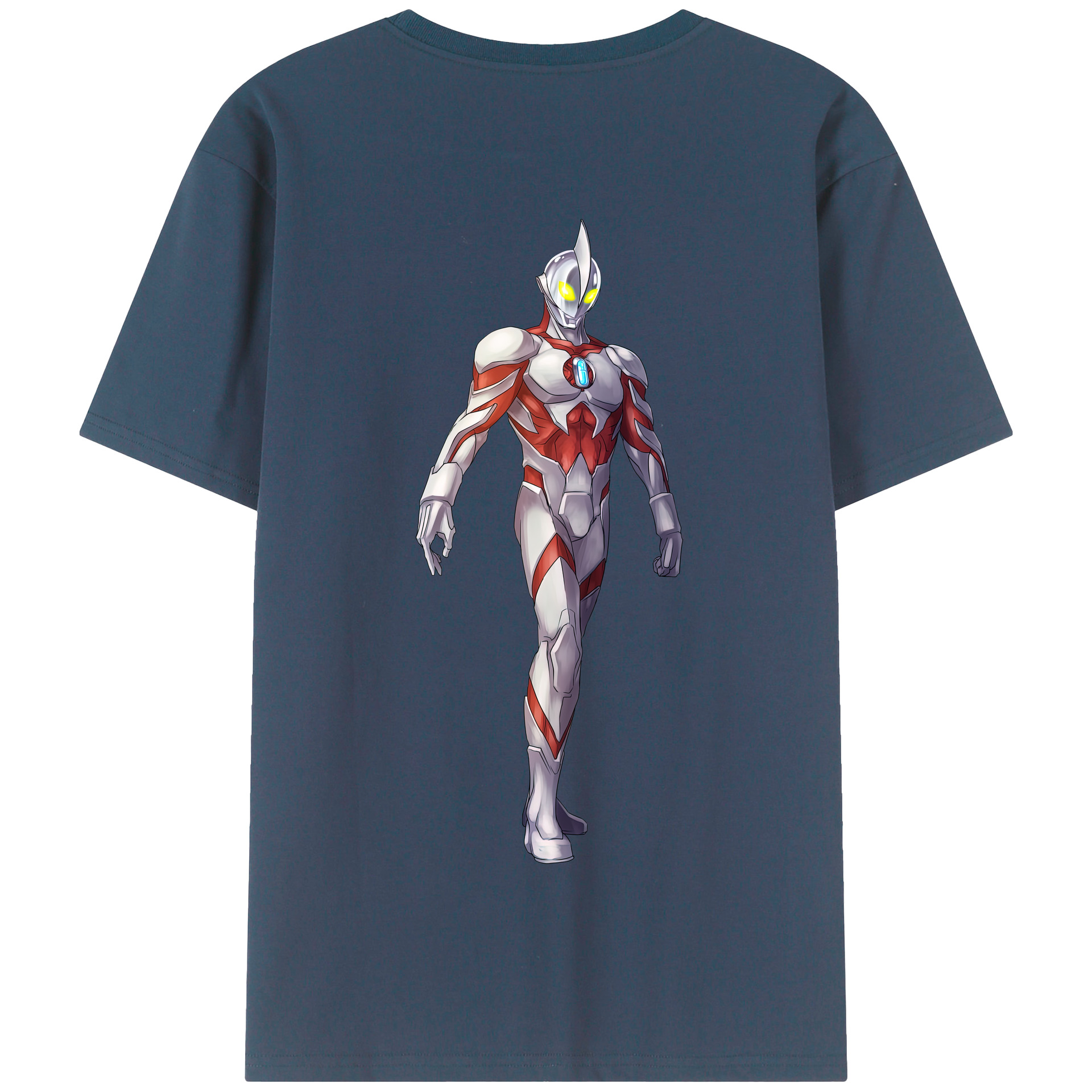 （画像用） ウルトラマン Ultraman 綿100％半袖Tシャツ（背面プリント）