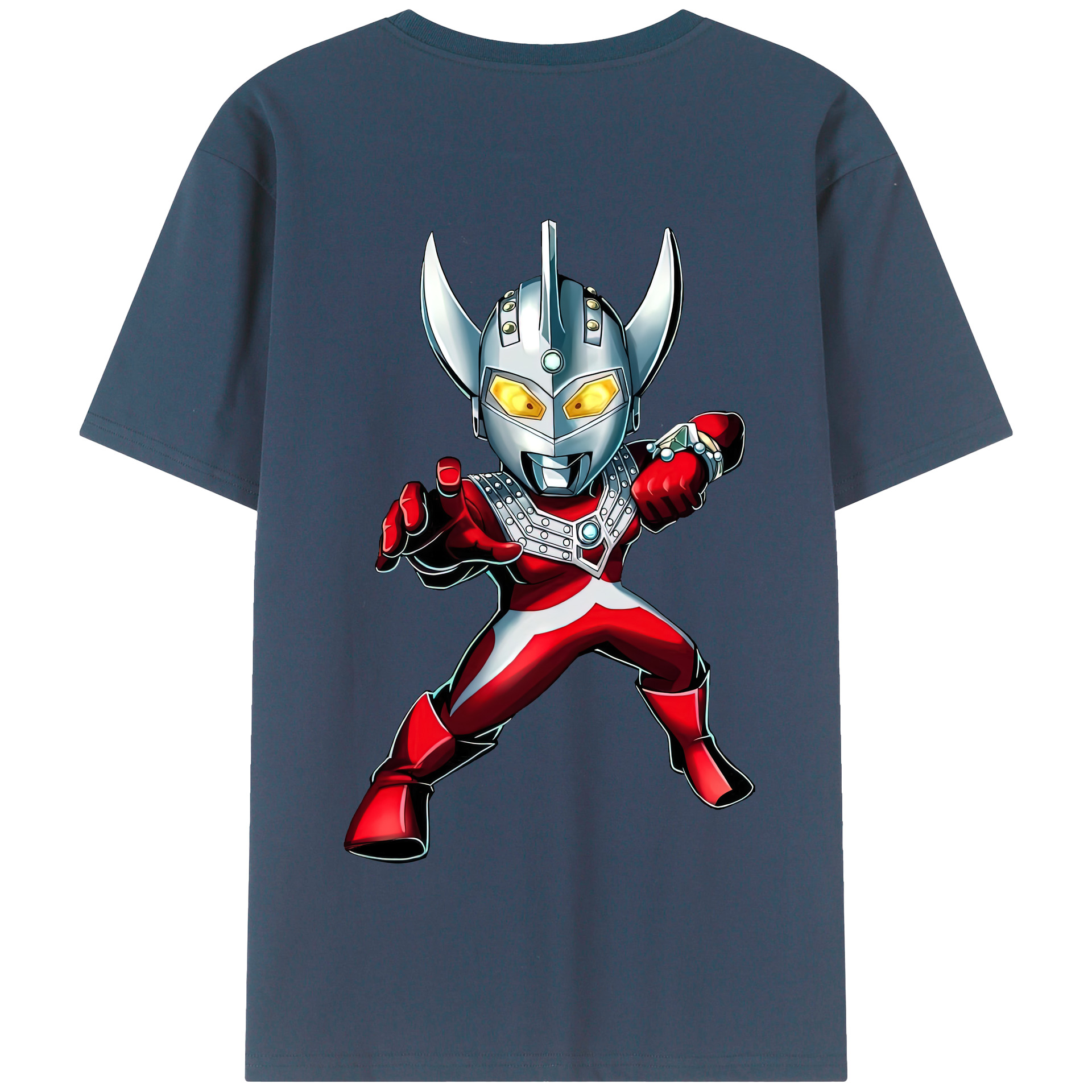 （画像用） ウルトラマン Ultraman 綿100％半袖Tシャツ（背面プリント）