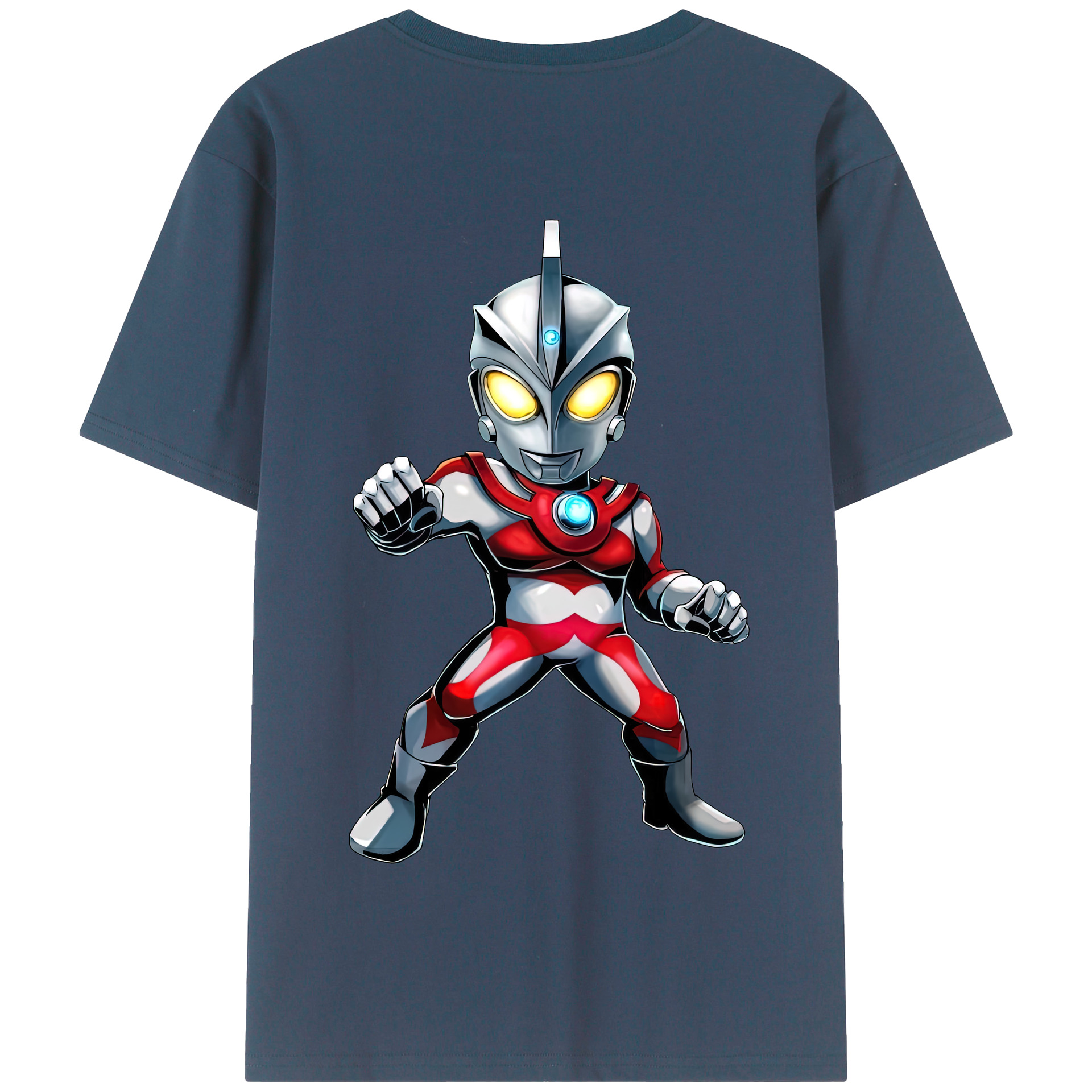 （画像用） ウルトラマン Ultraman 綿100％半袖Tシャツ（背面プリント）