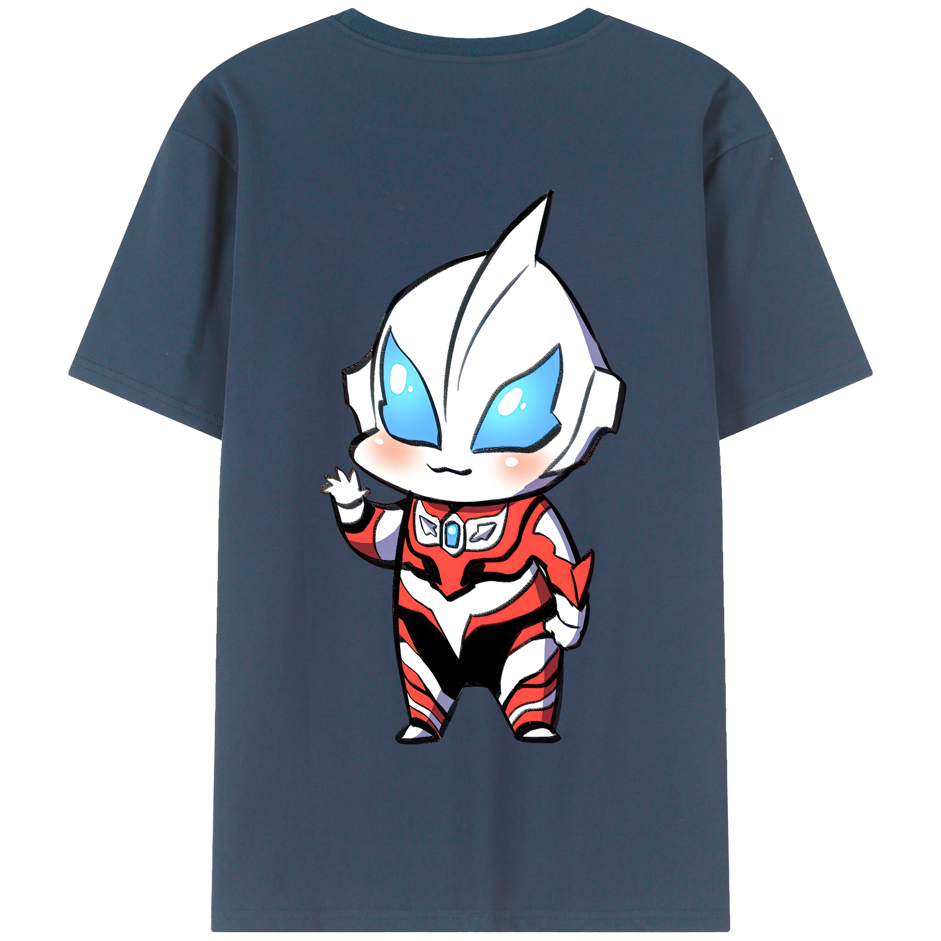 （画像用） ウルトラマン Ultraman 綿100％半袖Tシャツ（背面プリント）