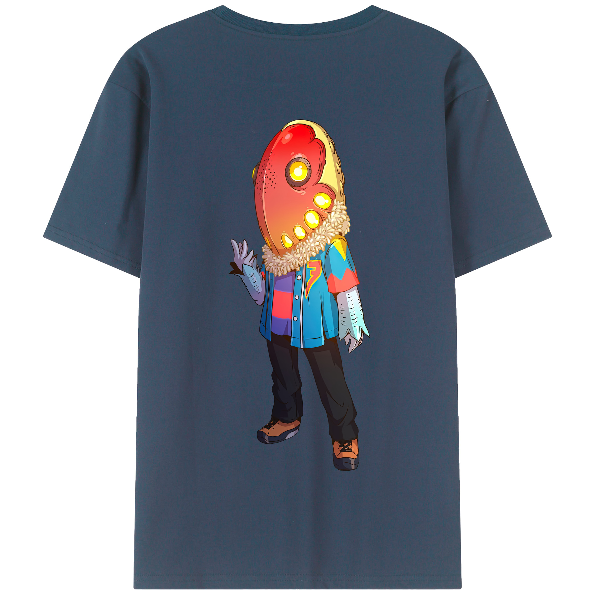 （画像用） ウルトラマン Ultraman 綿100％半袖Tシャツ（背面プリント）