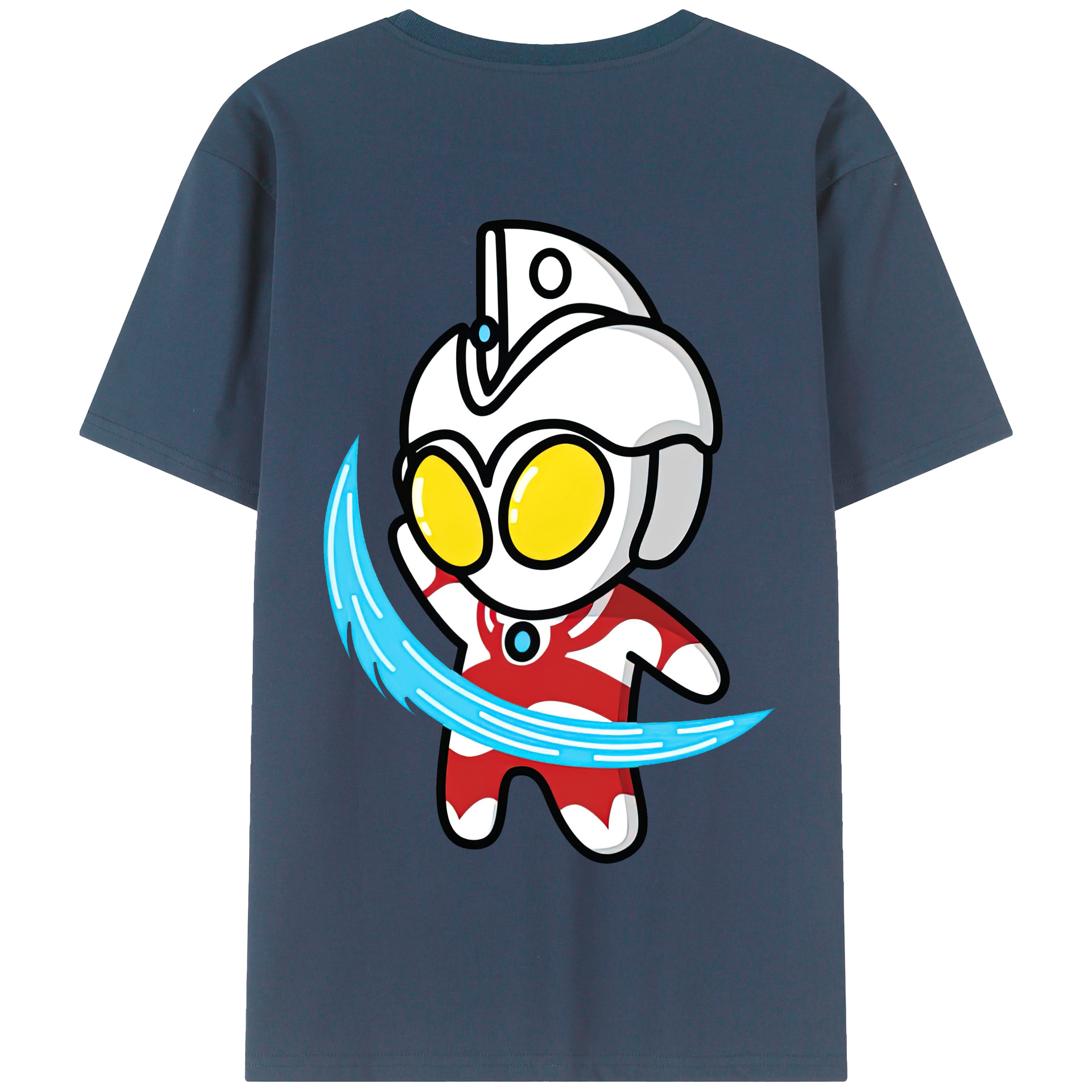 （画像用） ウルトラマン Ultraman 綿100％半袖Tシャツ（背面プリント）