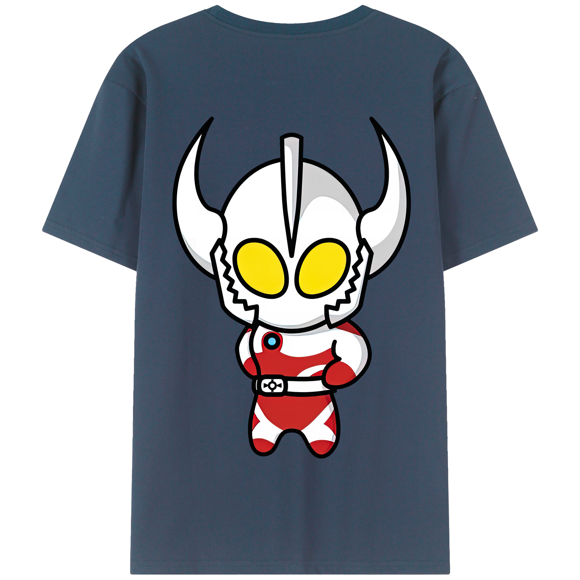 （画像用） ウルトラマン Ultraman 綿100％半袖Tシャツ（背面プリント）