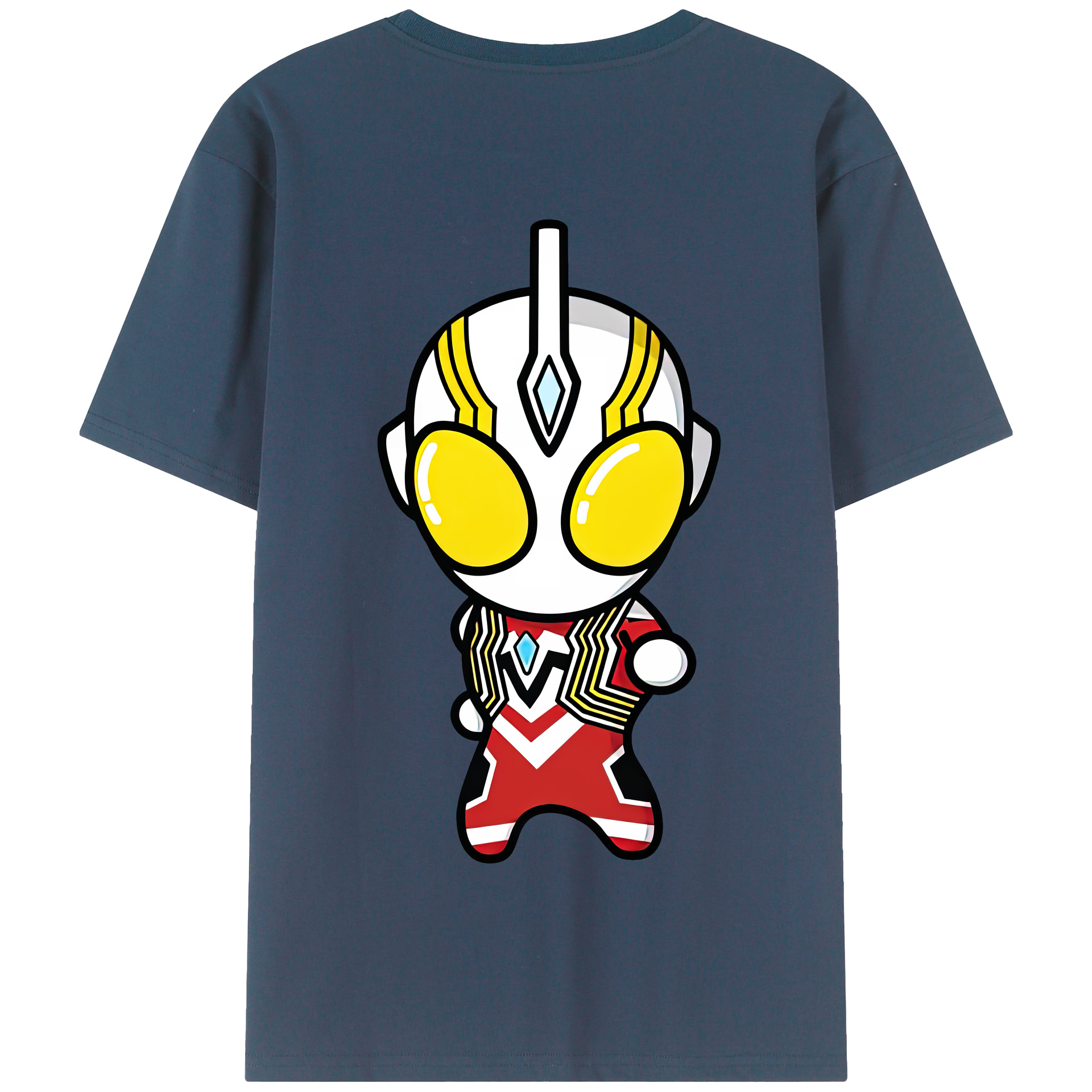 （画像用） ウルトラマン Ultraman 綿100％半袖Tシャツ（背面プリント）
