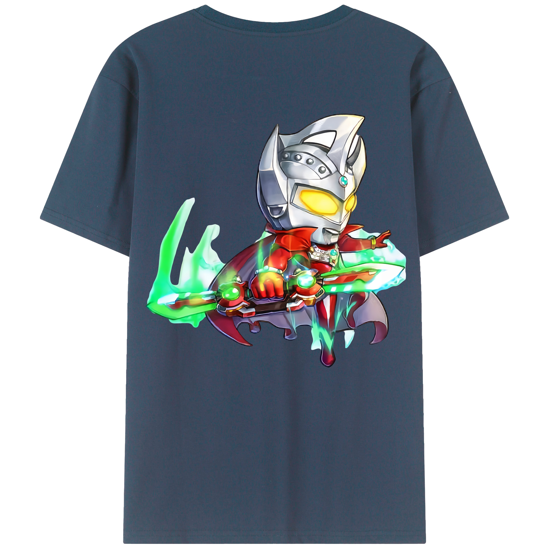 （画像用） ウルトラマン Ultraman 綿100％半袖Tシャツ（背面プリント）