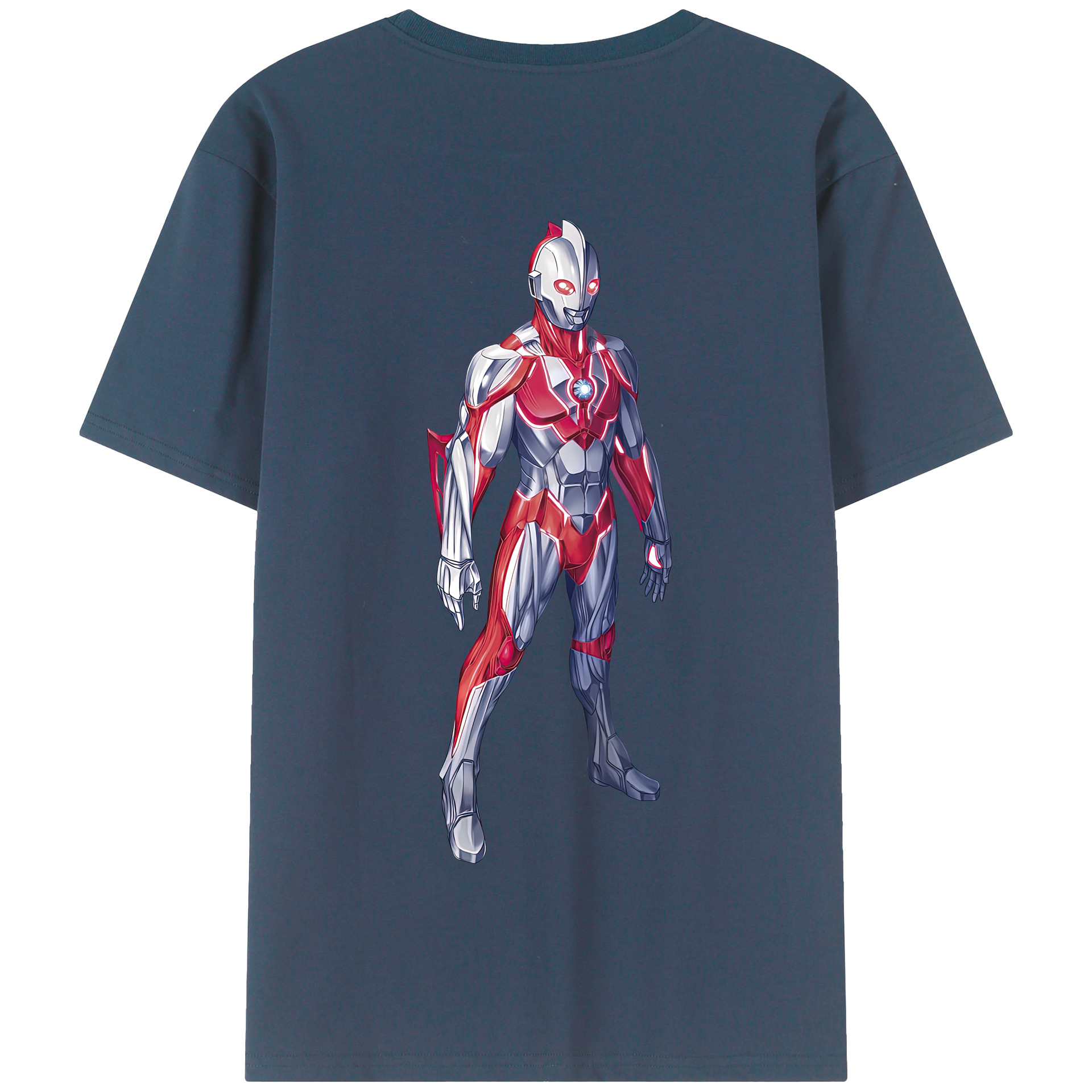 （画像用） ウルトラマン Ultraman 綿100％半袖Tシャツ（背面プリント）