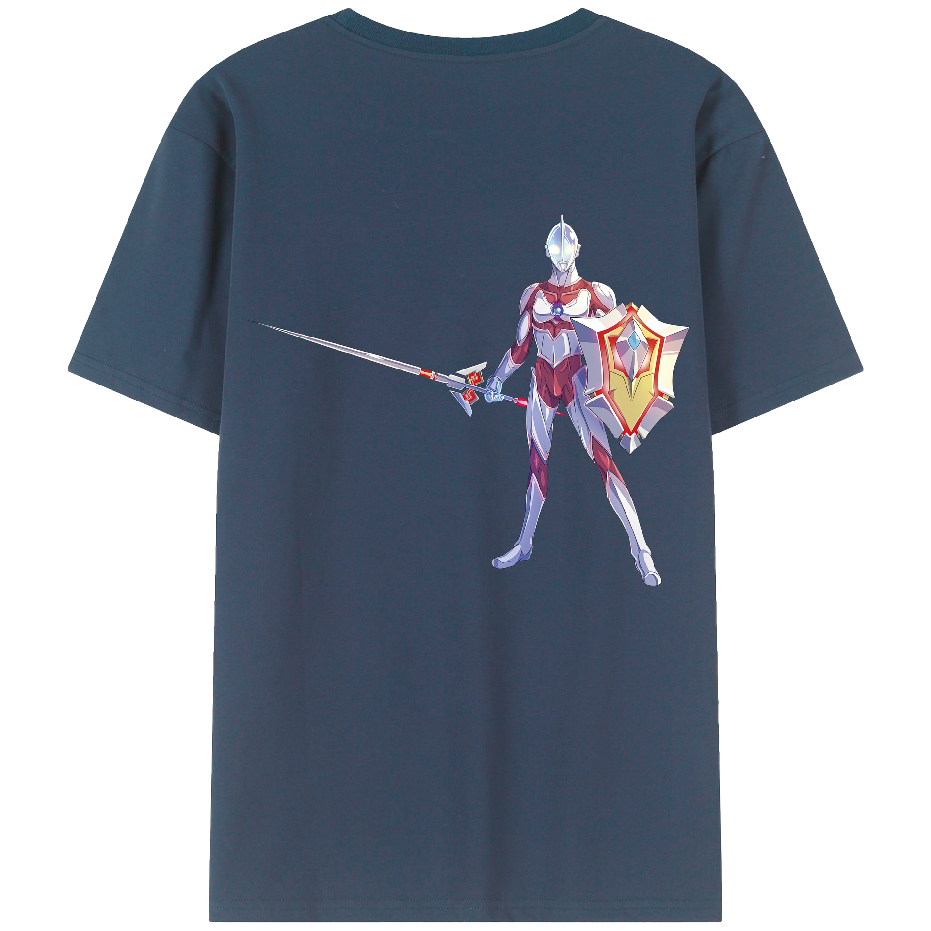 （画像用） ウルトラマン Ultraman 綿100％半袖Tシャツ（背面プリント）