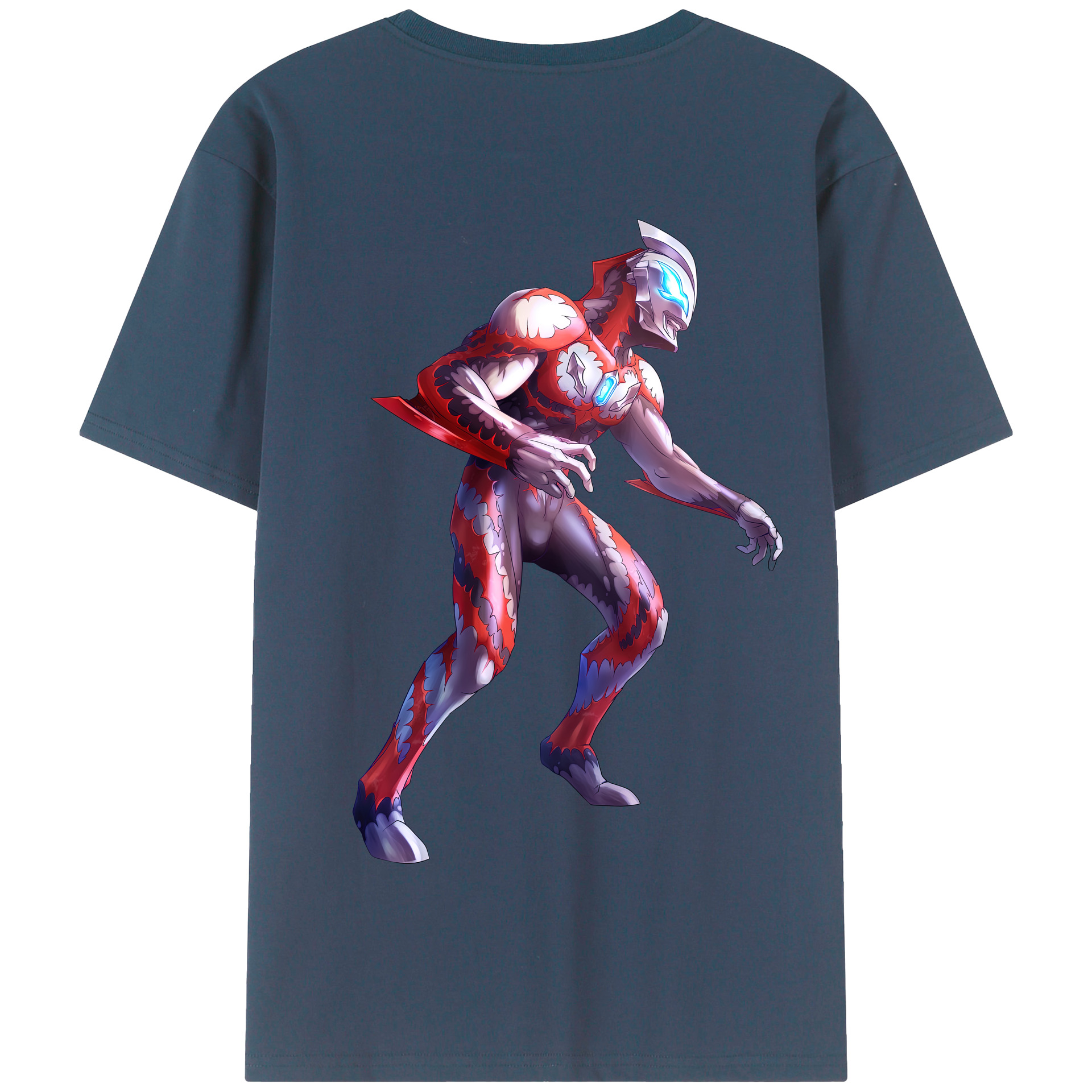 （画像用） ウルトラマン Ultraman 綿100％半袖Tシャツ（背面プリント）