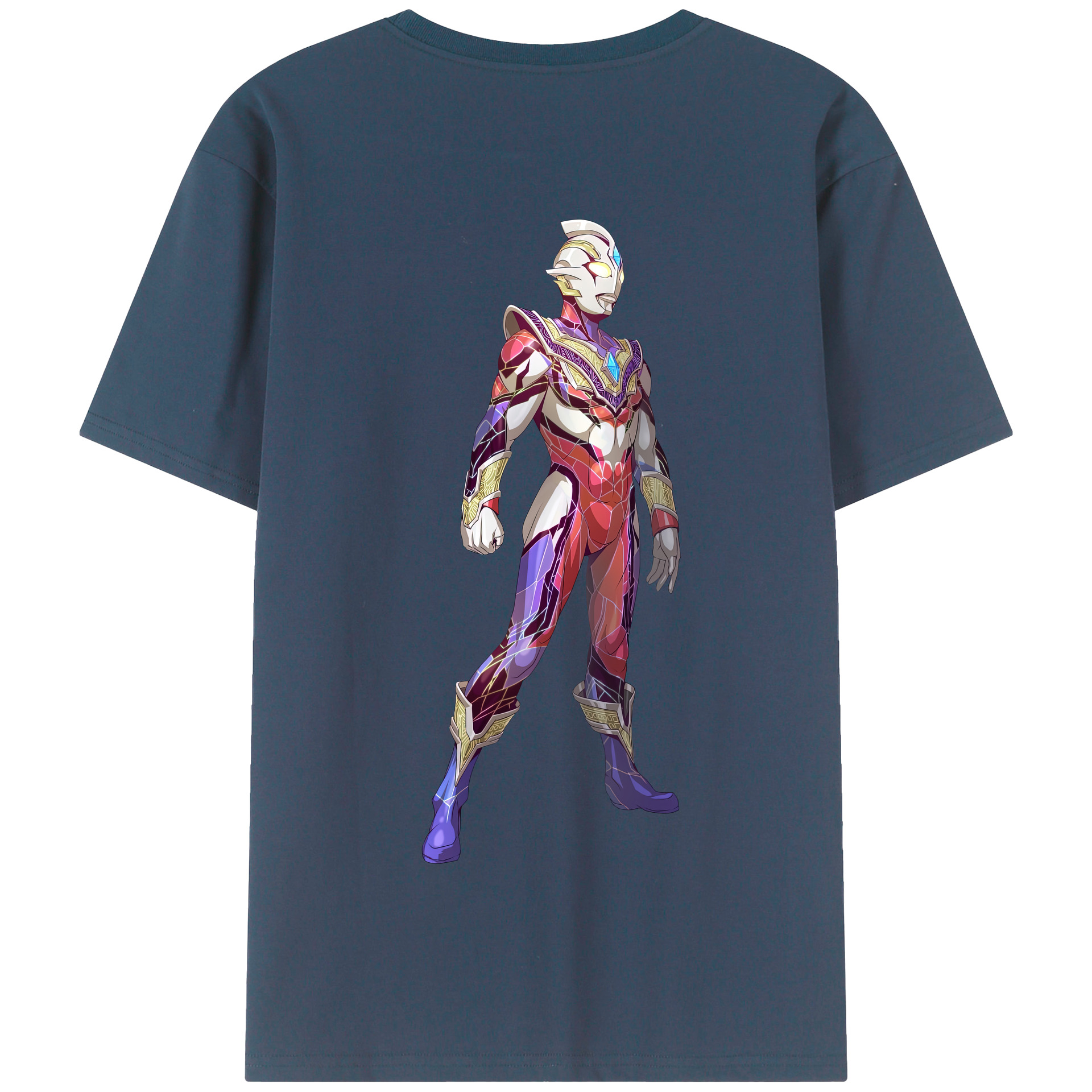 （画像用） ウルトラマン Ultraman 綿100％半袖Tシャツ（背面プリント）