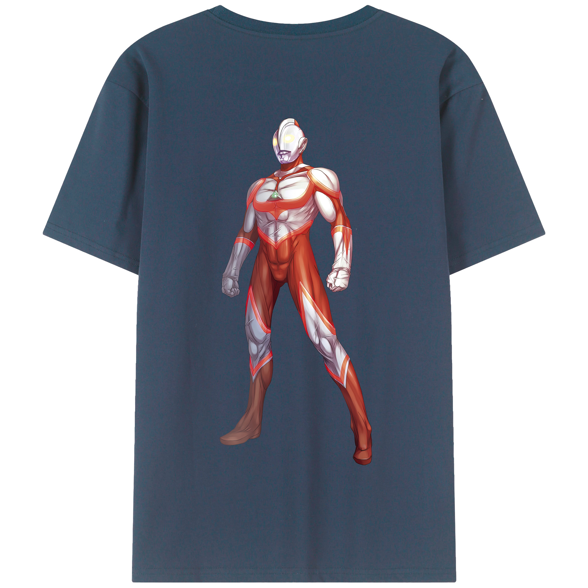 （画像用） ウルトラマン Ultraman 綿100％半袖Tシャツ（背面プリント）