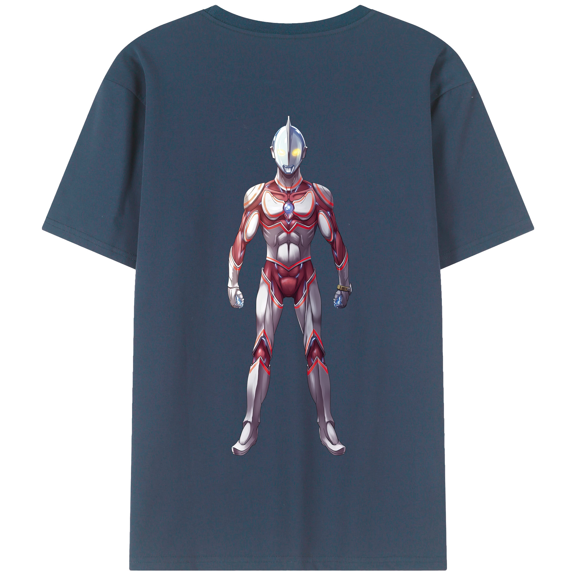 （画像用） ウルトラマン Ultraman 綿100％半袖Tシャツ（背面プリント）