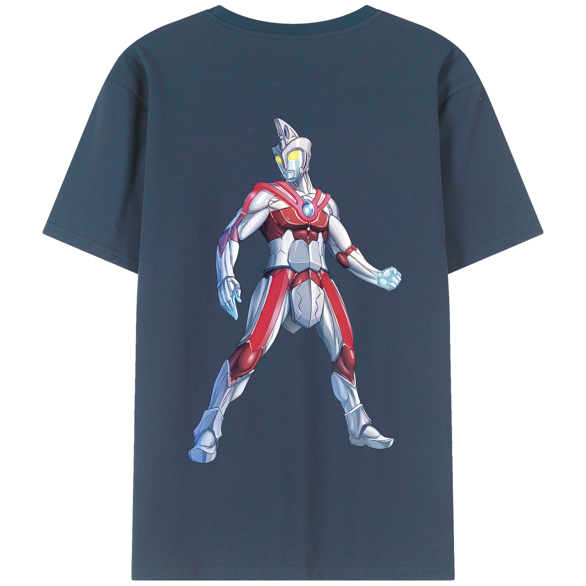 （画像用） ウルトラマン Ultraman 綿100％半袖Tシャツ（背面プリント）