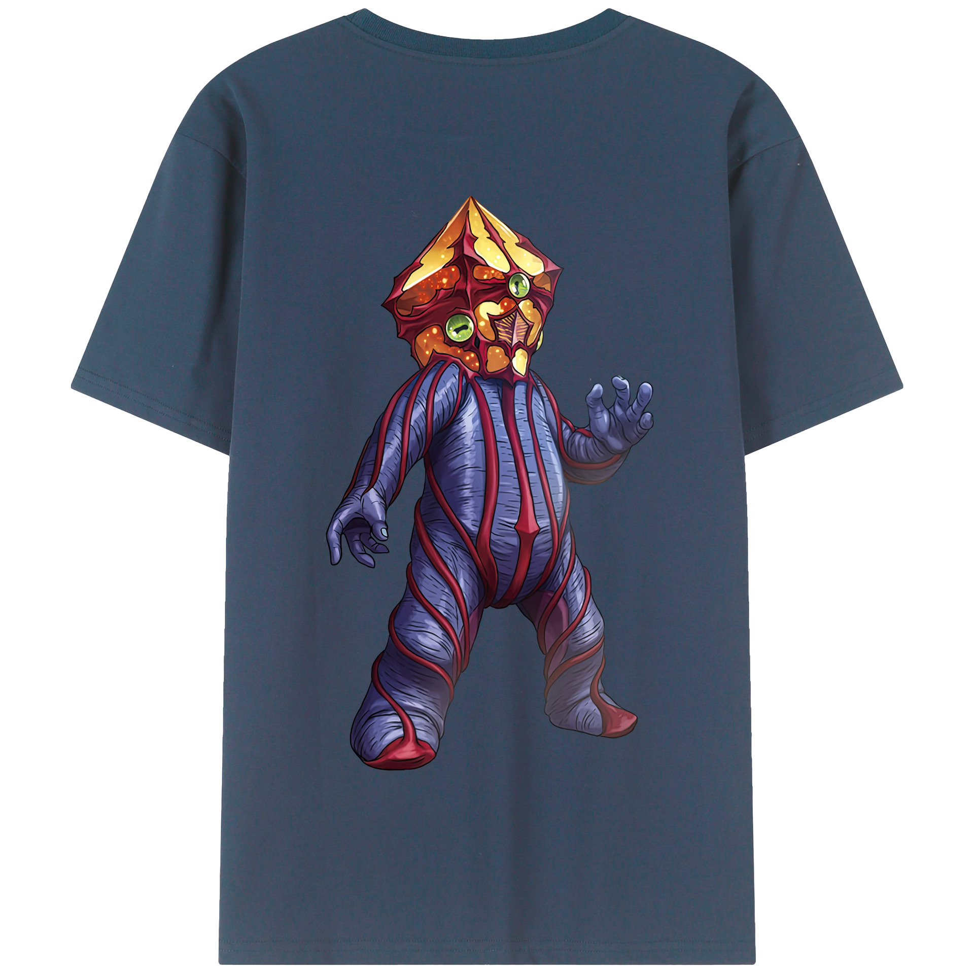 （画像用） ウルトラマン Ultraman 綿100％半袖Tシャツ（背面プリント）